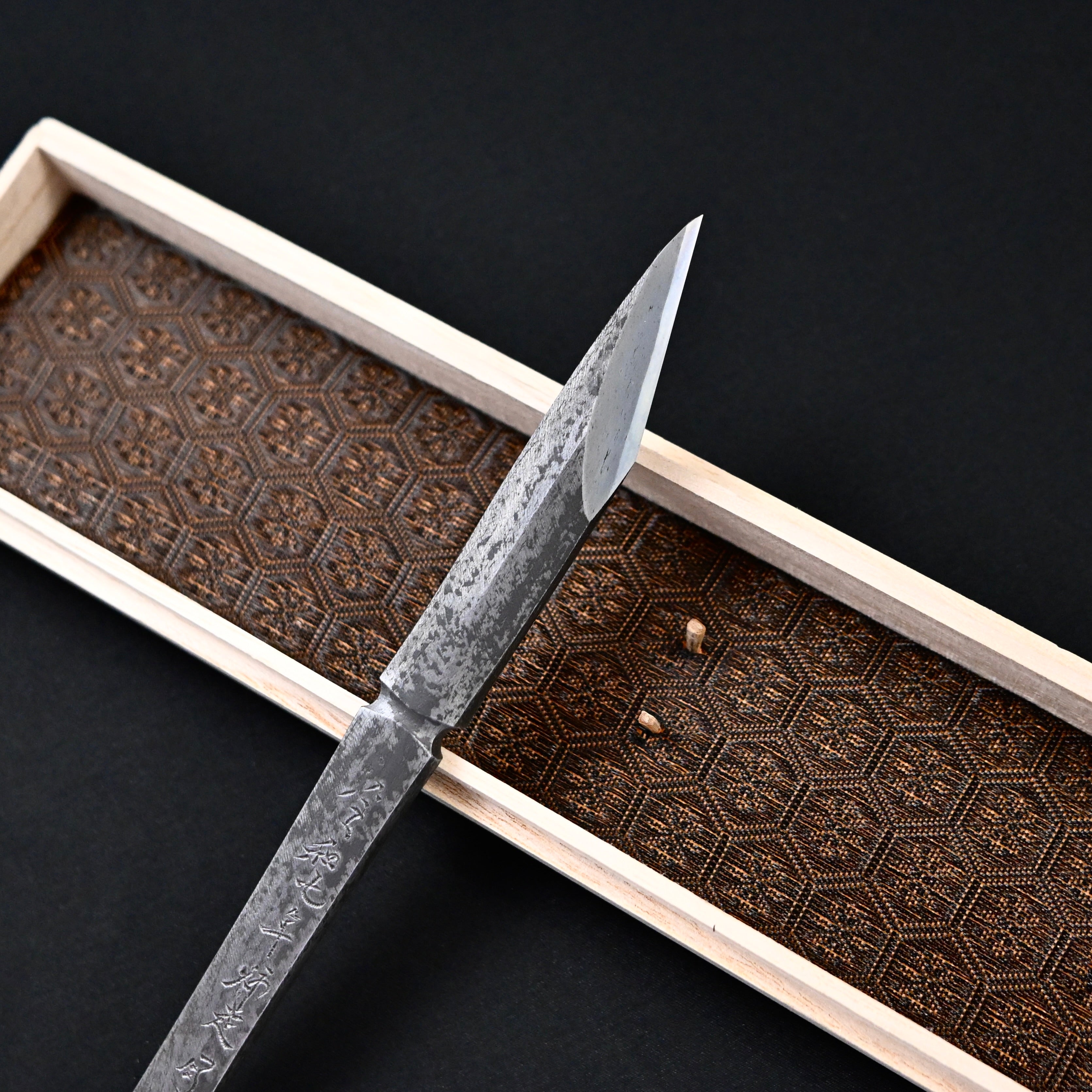 Kensaki by Sozen Carving 圣代無邪触 素全作 剣先小刀 15mm