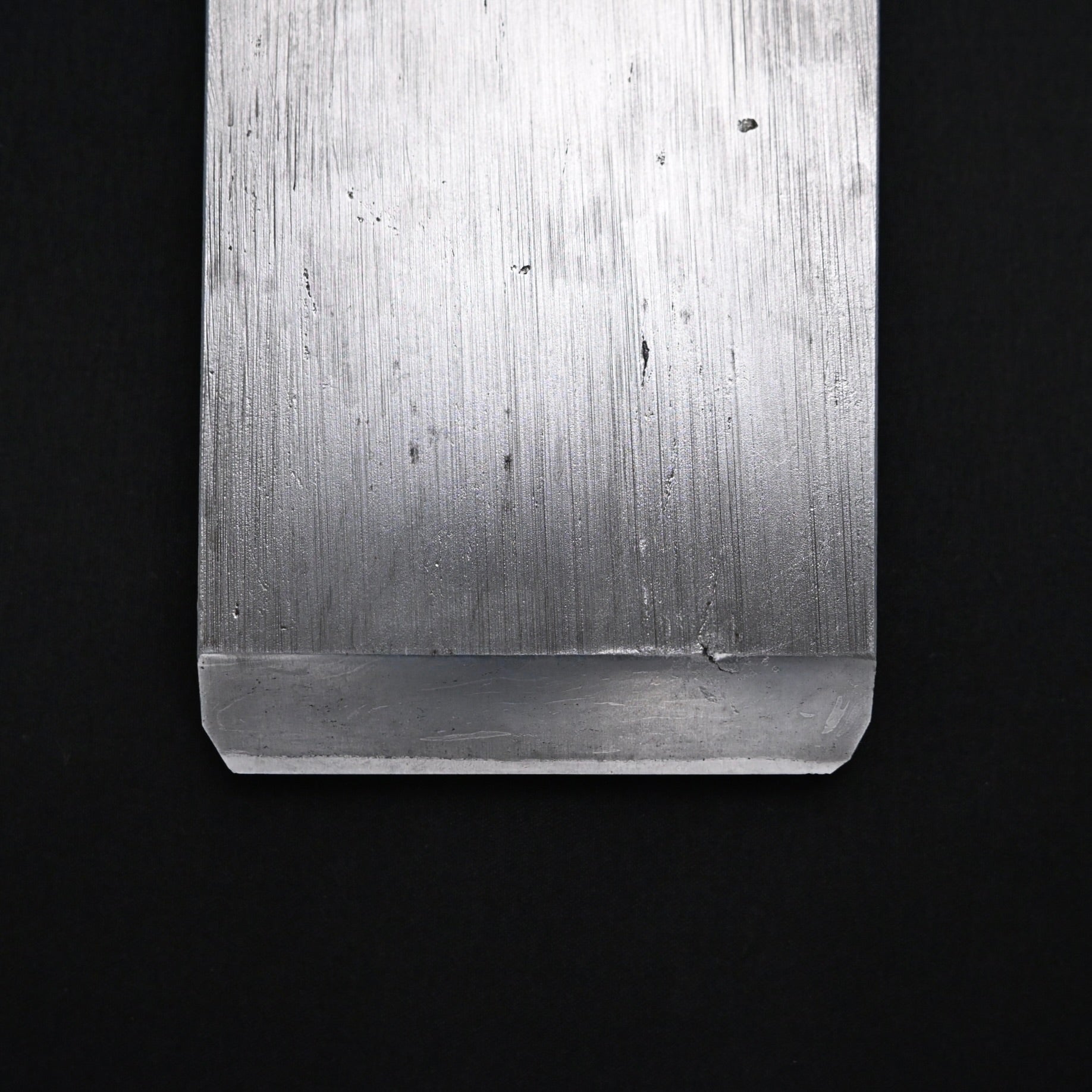 Sanzui Smoothing Plane Blade by Chiyotsuru Nobekuni 蔵出し 千代鶴延国作 三水 仕上げ鉋刃 70mm