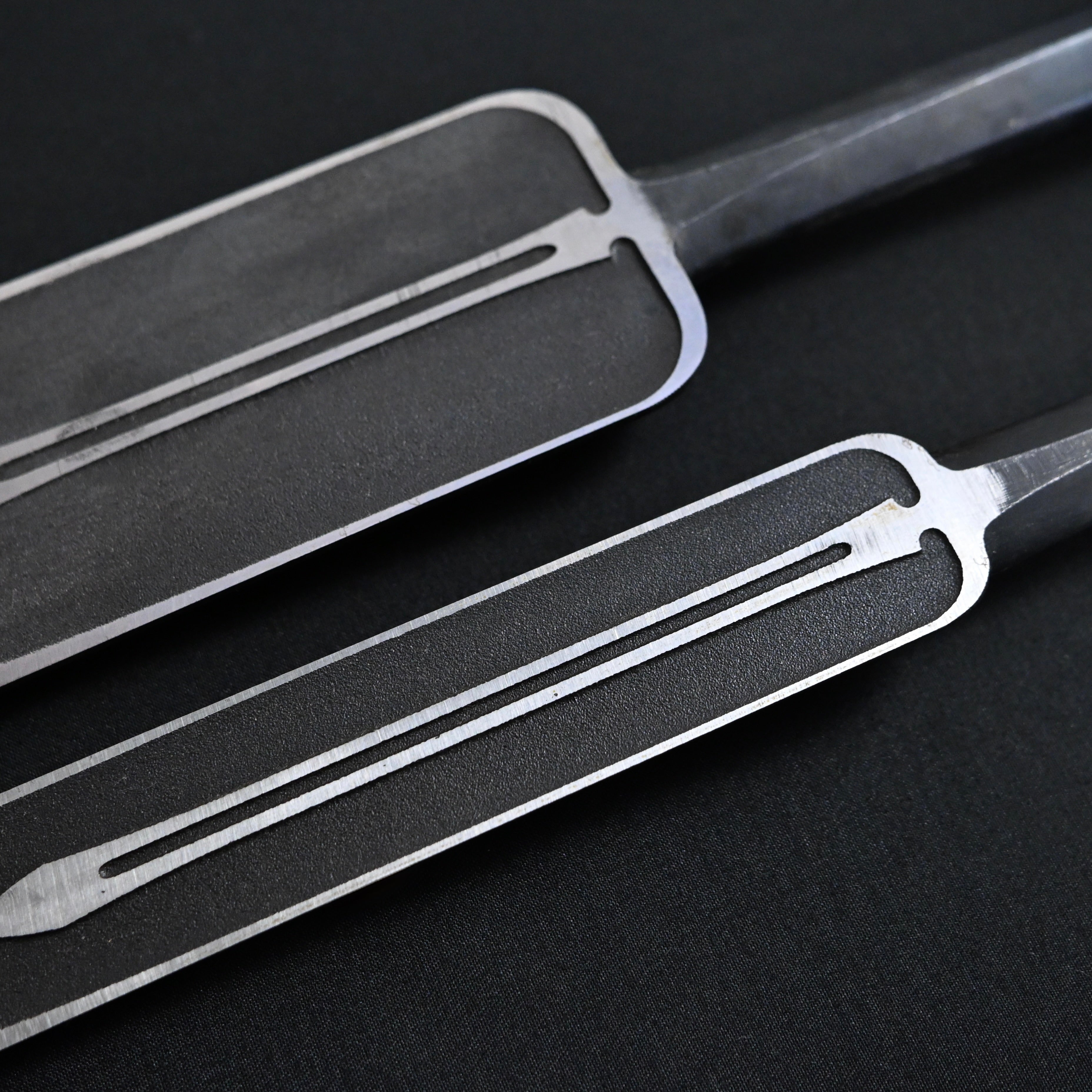 三代助丸作 碓氷金三郎 剣裏 本突組鑿 Vintage Sukemaru 3rd Ken-Ura Slick chisel by Usui Kinzaburo