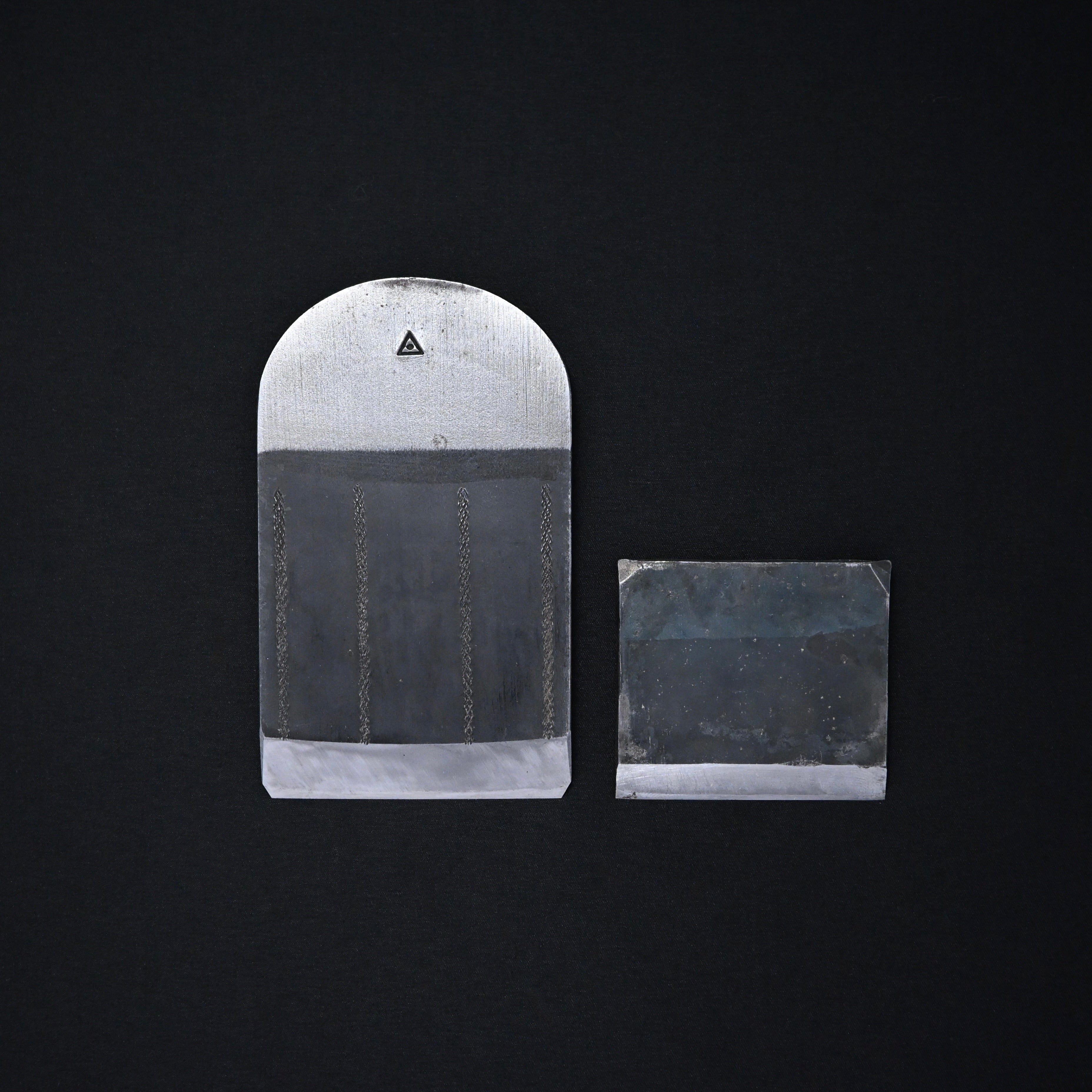 Used Hatsuhiro Smoothing Plane (Kanna) △ triangular stamp 中古 掘出し物 初弘 △ 仕上鉋 70mm