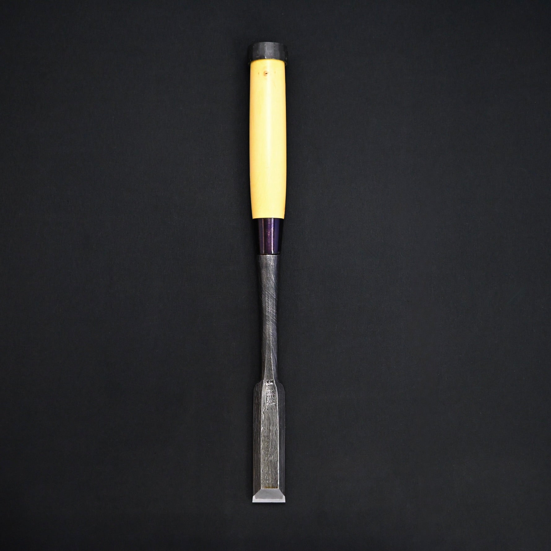 #3掘出し物 錦清水 穴屋鑿 24mm Rare Stock Nishiki Kiyomi Slick Chisel(anaya nomi)