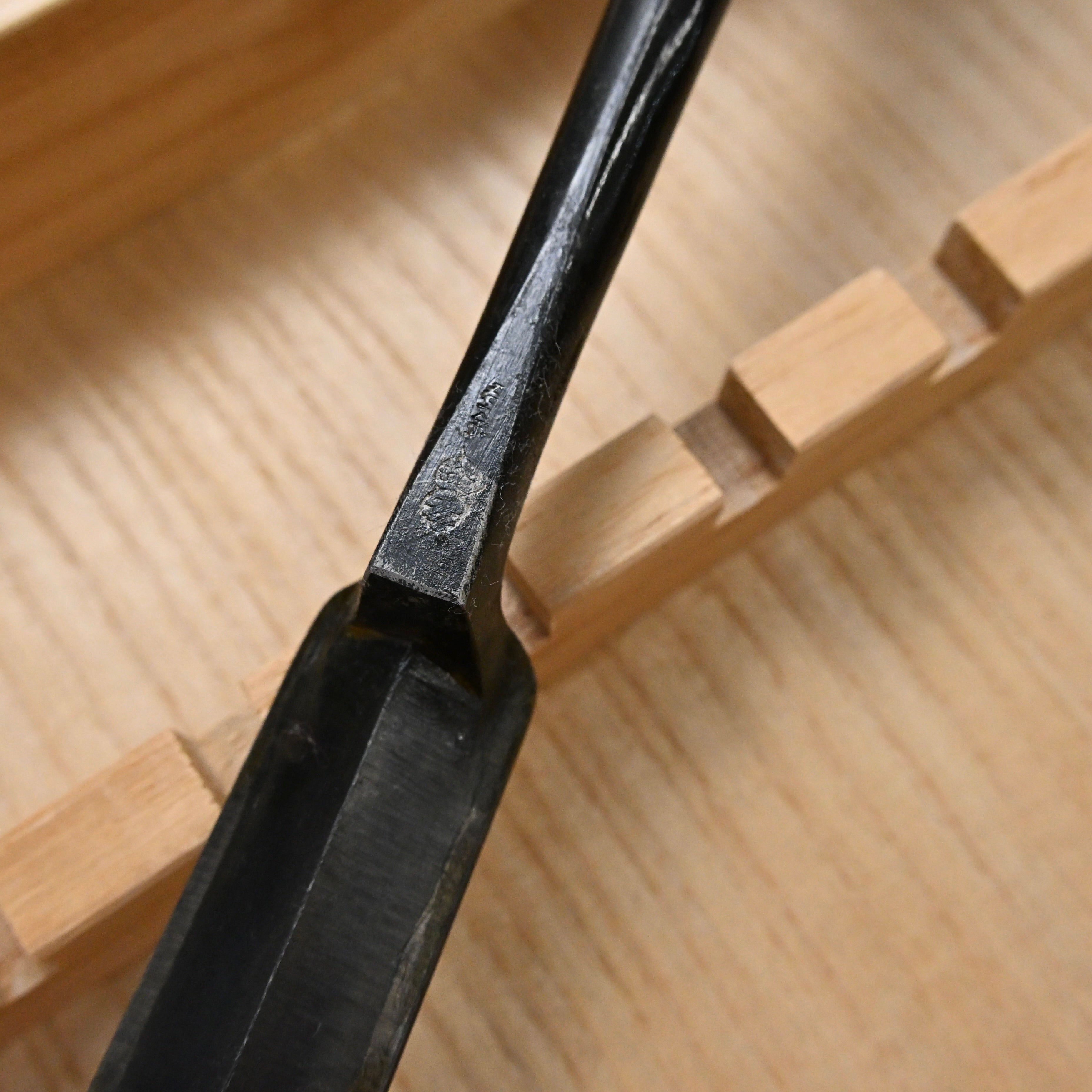 希少品 二代越孝 黒打 四ツ裏 磨仕上 20本組鑿 白紙鋼 Authentic Vintage Koshitaka Second Generation 20pc chisels set