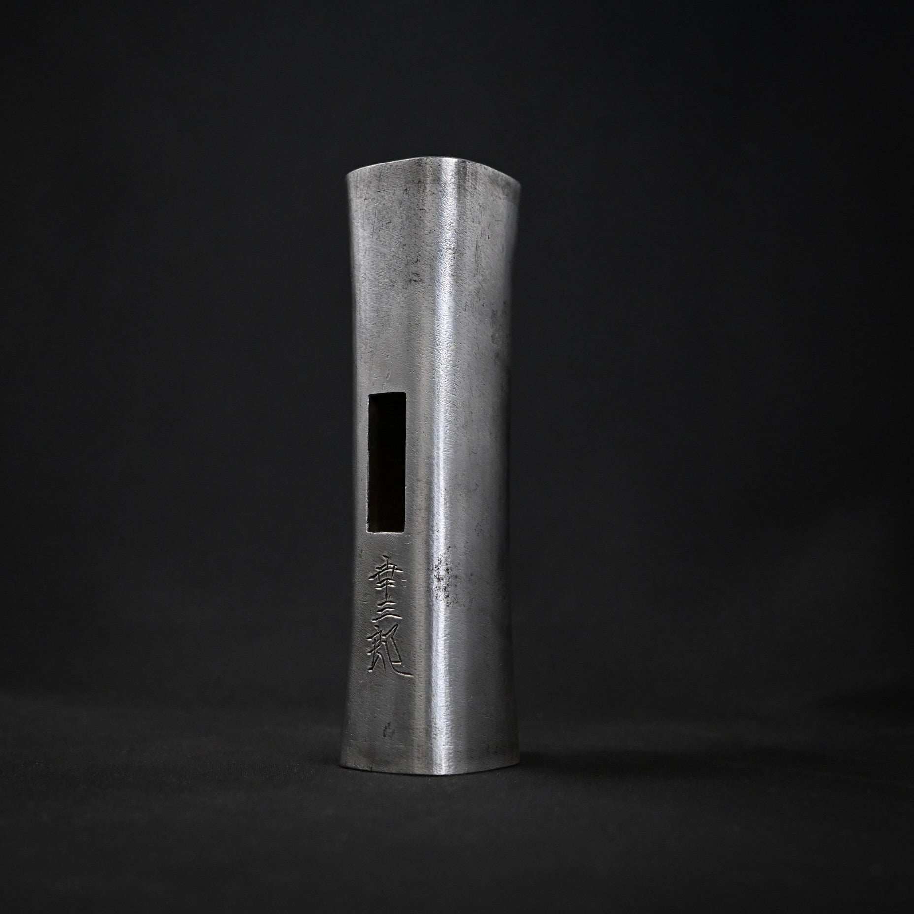 Kouzaburou Pasting steel Square Hammers File Finish 980g 掘出し物 長谷川幸三郎氏 四角玄翁 鑢仕上