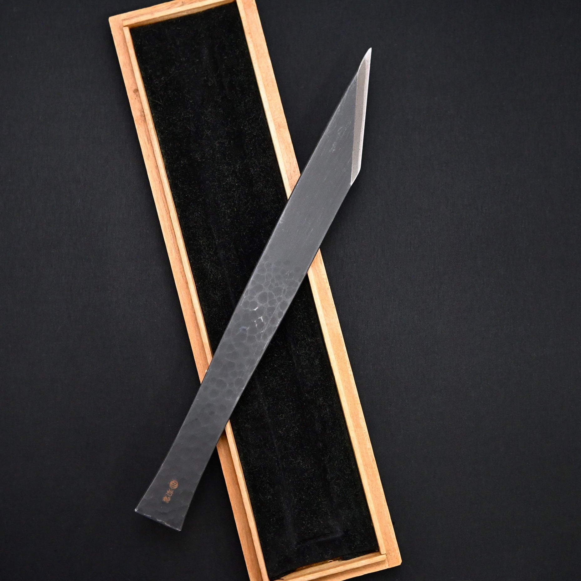 祥 岩崎重義作 切出し小刀 24mm 右 Sho Kiridashi Knife by Shigeyoshi Iwasaki Right hand 24mm