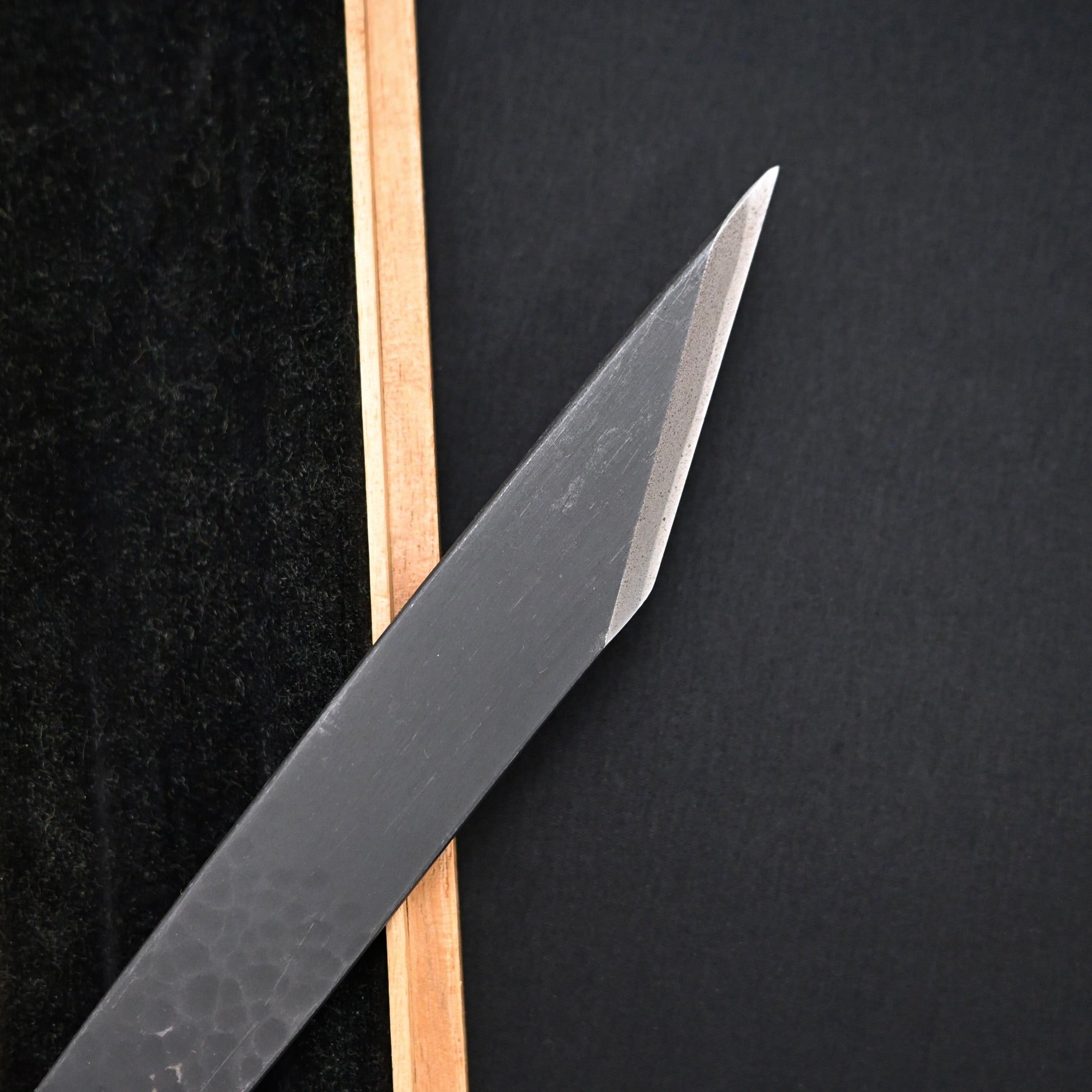 祥 岩崎重義作 切出し小刀 24mm 右 Sho Kiridashi Knife by Shigeyoshi Iwasaki Right hand 24mm