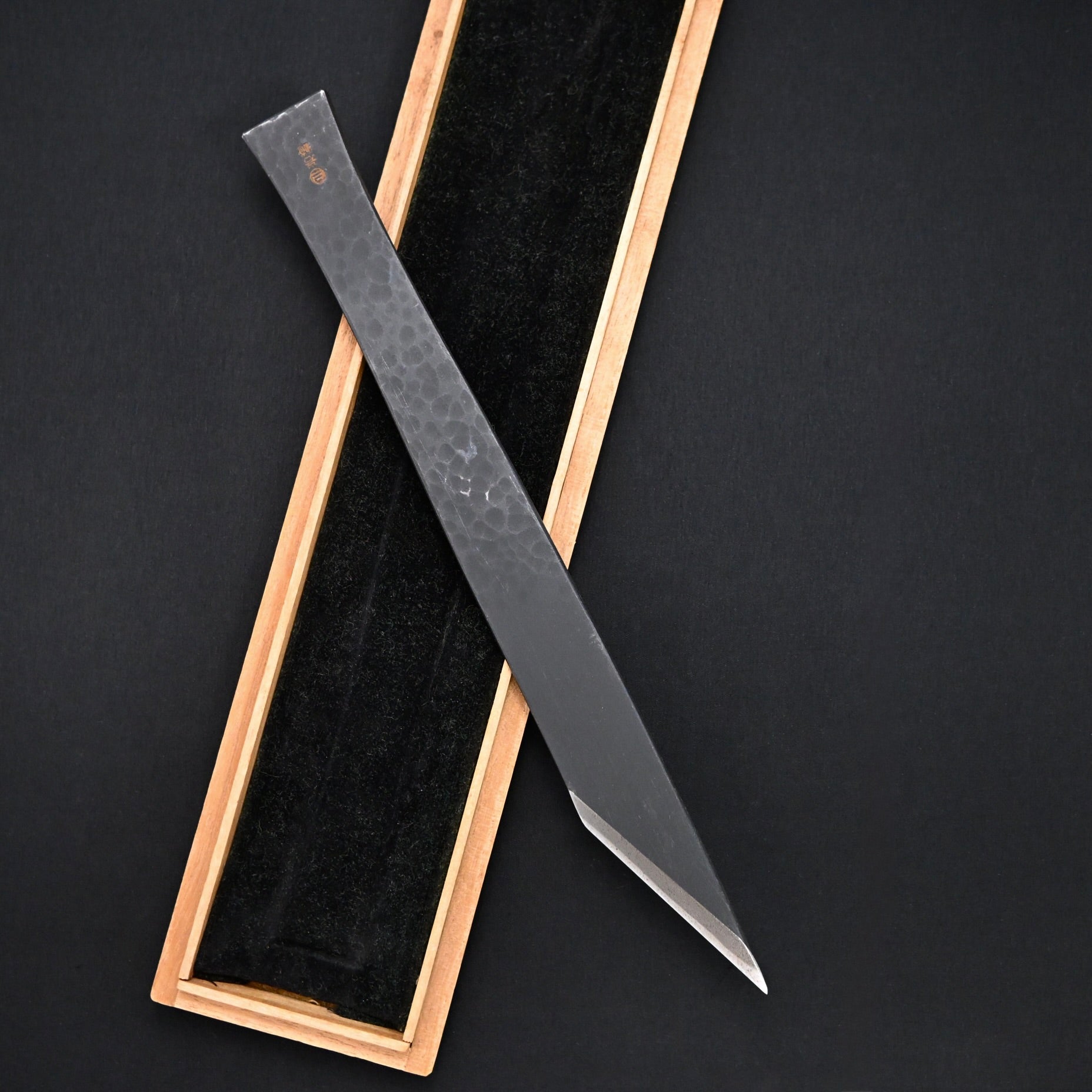 祥 岩崎重義作 切出し小刀 24mm 右 Sho Kiridashi Knife by Shigeyoshi Iwasaki Right hand 24mm