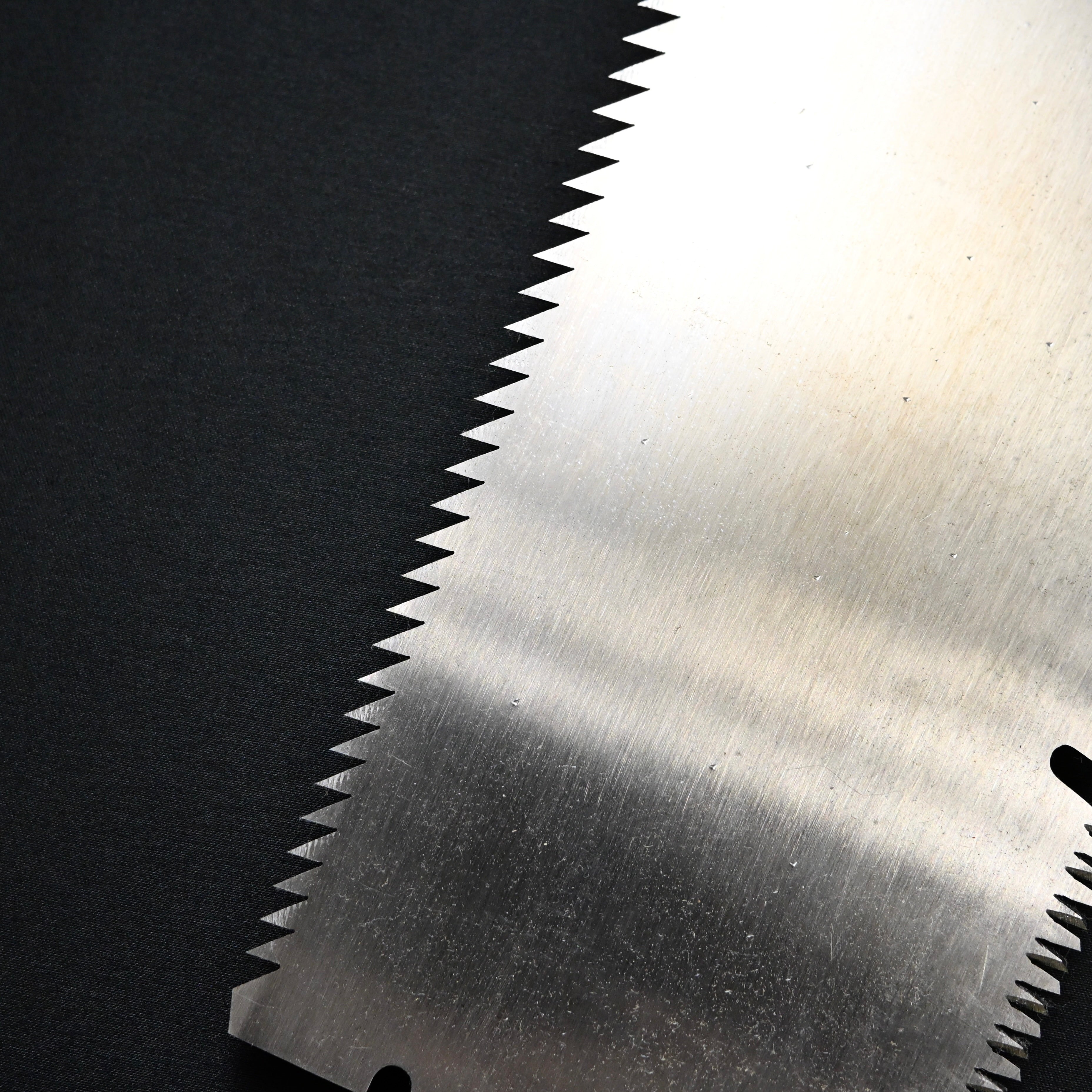 #235 Nagakatsu Double Edge Saw Eddy Type Handles set by Kurashige For Hard Wood 長勝鋸 渦巻き柄 両刃鋸 300mm