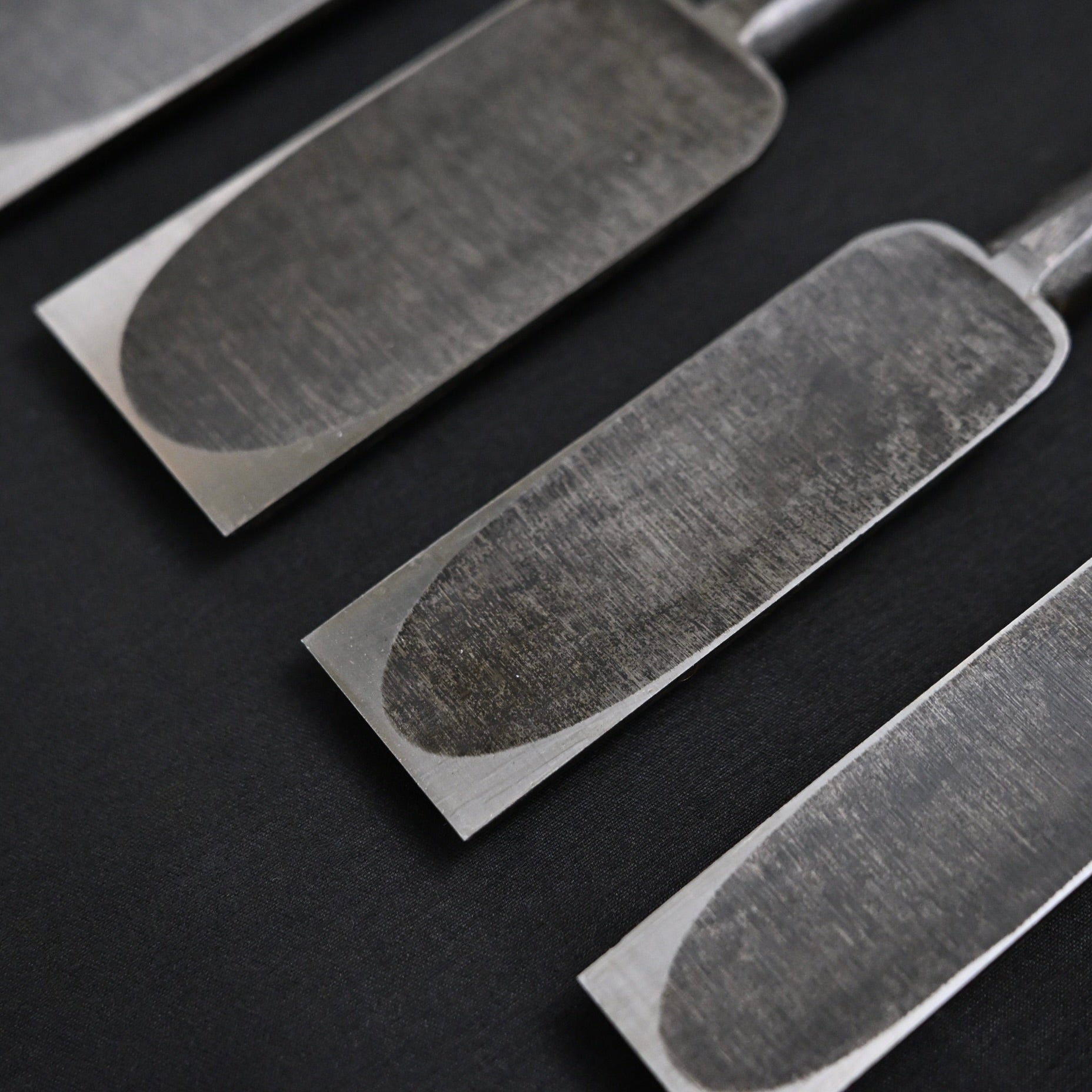 掘出し物 錦清水 叩き鑿バラ 白樫柄 Rare Stock Nishiki Kiyomi Timber Chisels Each size