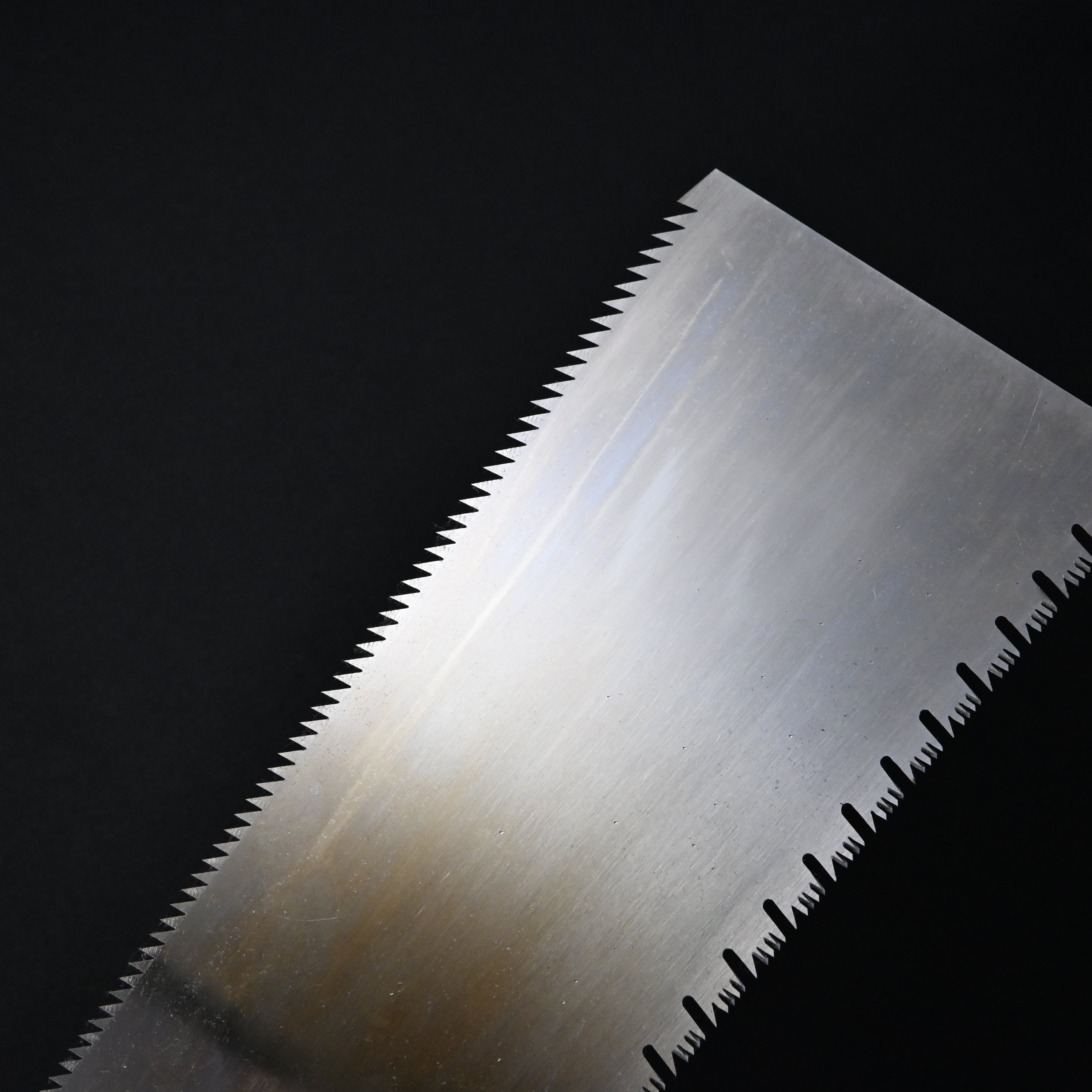 #236 Nagakatsu Double Edge Saw Eddy Type Handles set by Kurashige For Hard Wood 長勝鋸 渦巻き柄 両刃鋸 240mm