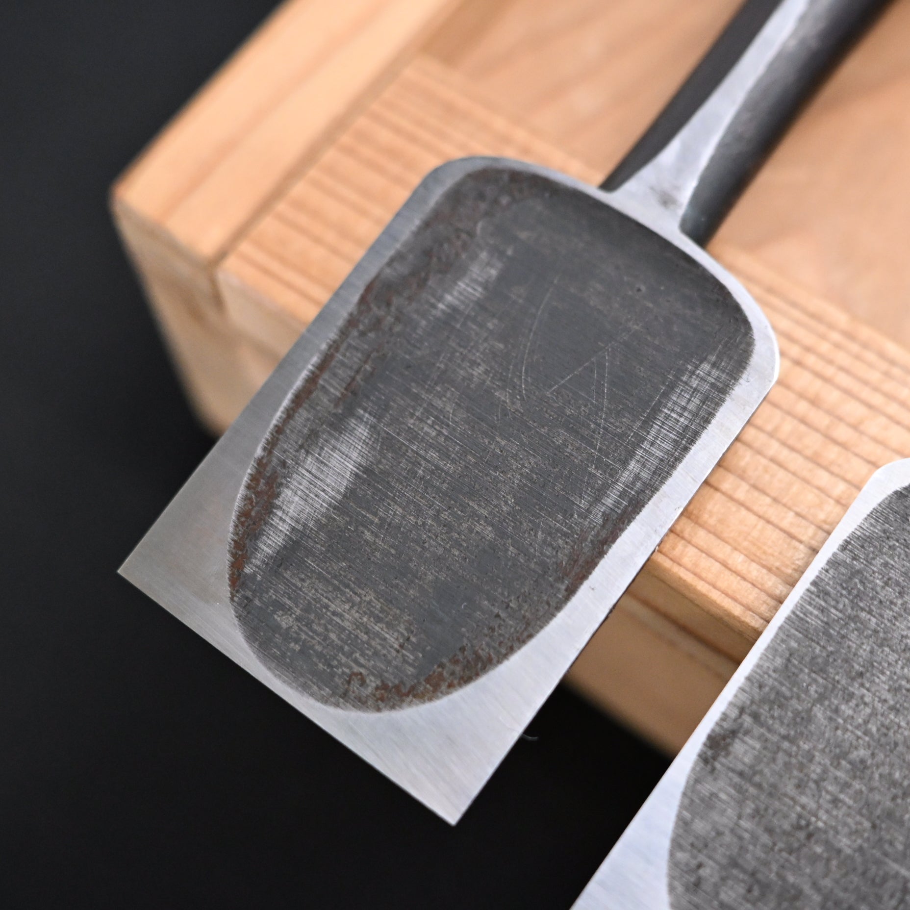 Used Mitsuki Bench chisels set by Yamazaki Nobutsugu 中古品 光月 山崎信次作 追入5本組鑿