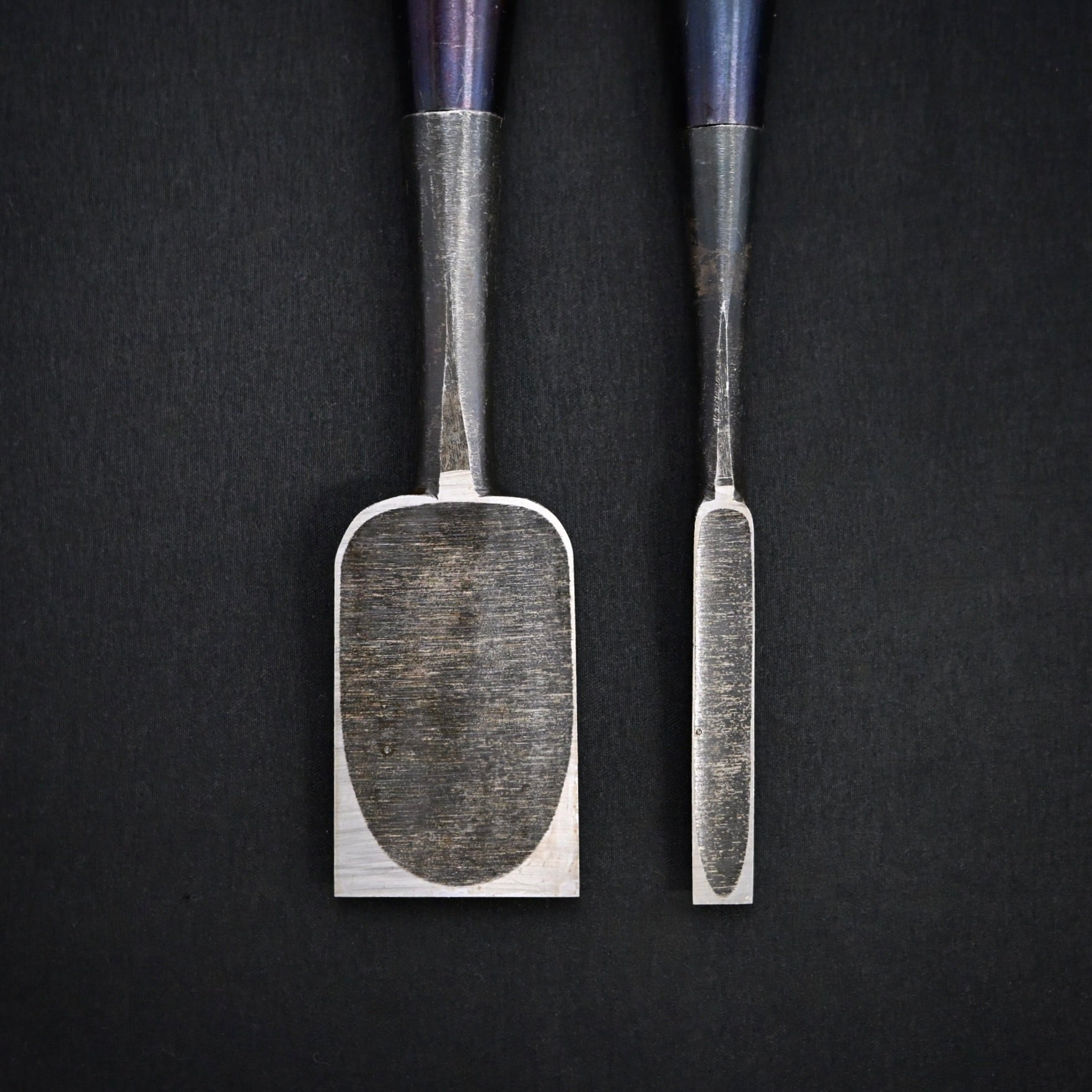 掘出し物 錦清水 角打追入 グミ柄 Rare Stock Nishiki Kiyomi Kakuuchi Bench Chisels