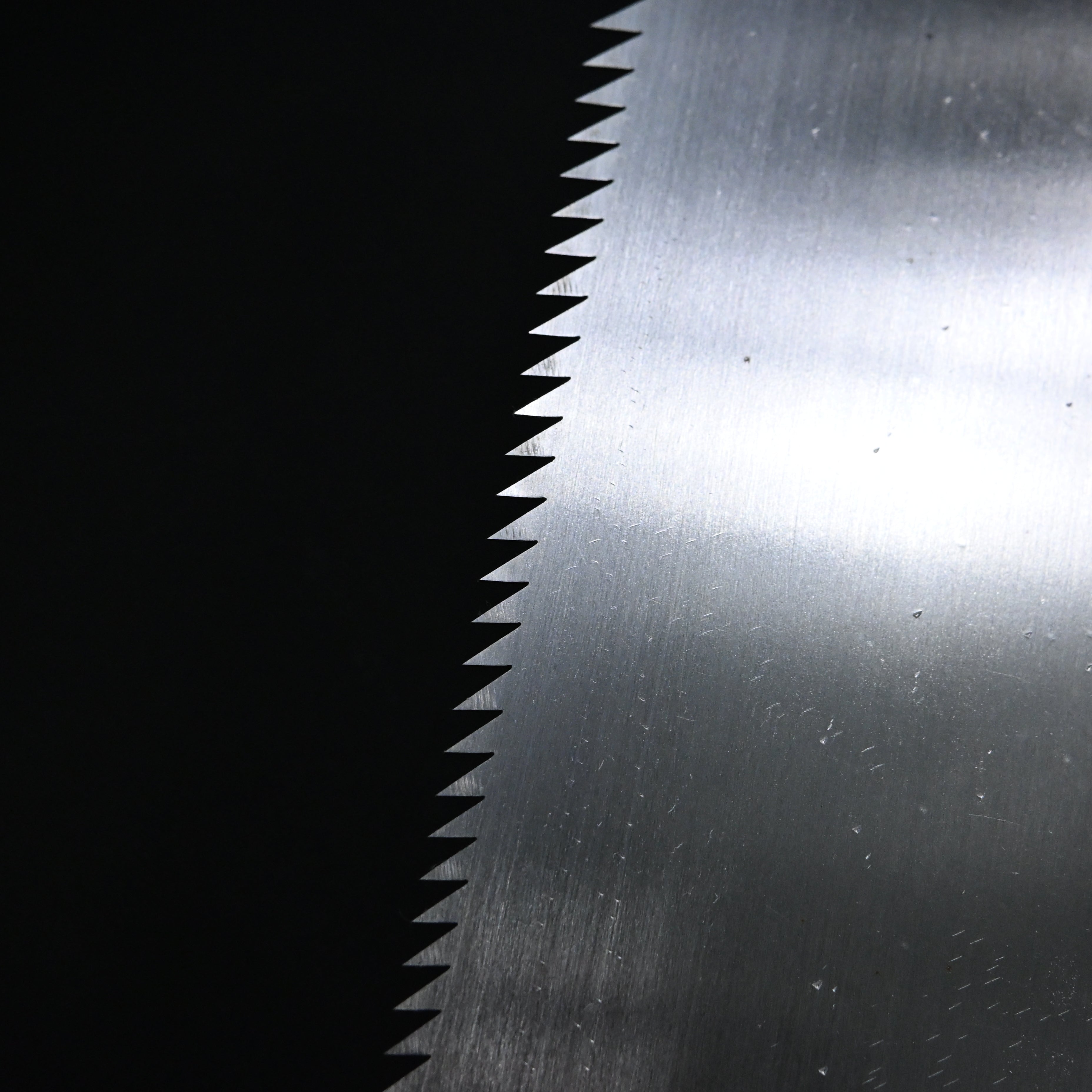 #238 Nagakatsu Double Edge Saw Eddy Type Handles set by Kurashige For Hard Wood 長勝鋸 渦巻き柄 両刃鋸 300mm