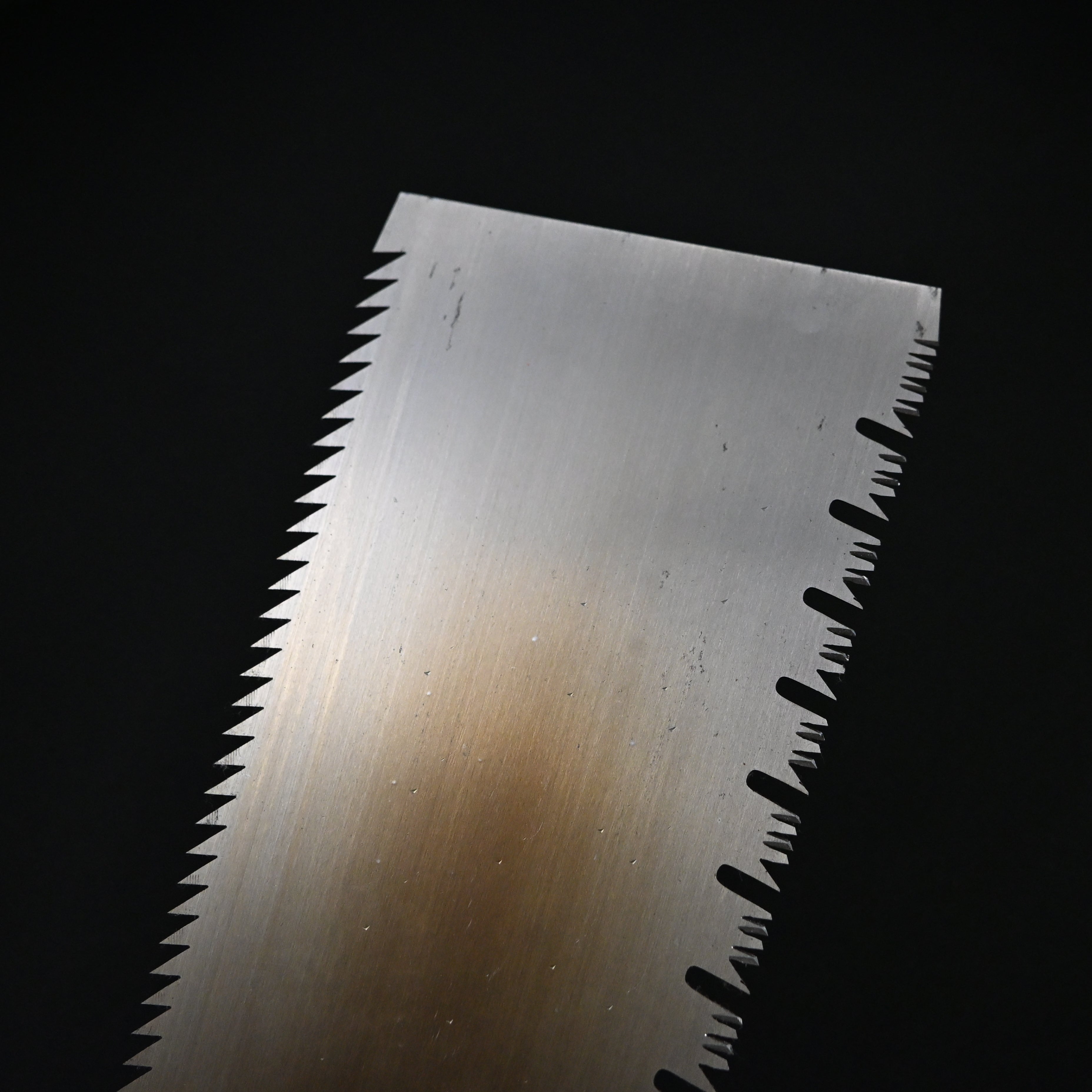 #239 Nagakatsu Double Edge Saw Eddy Type Handles set by Kurashige For Soft Wood 長勝鋸 渦巻き柄 両刃鋸 275mm