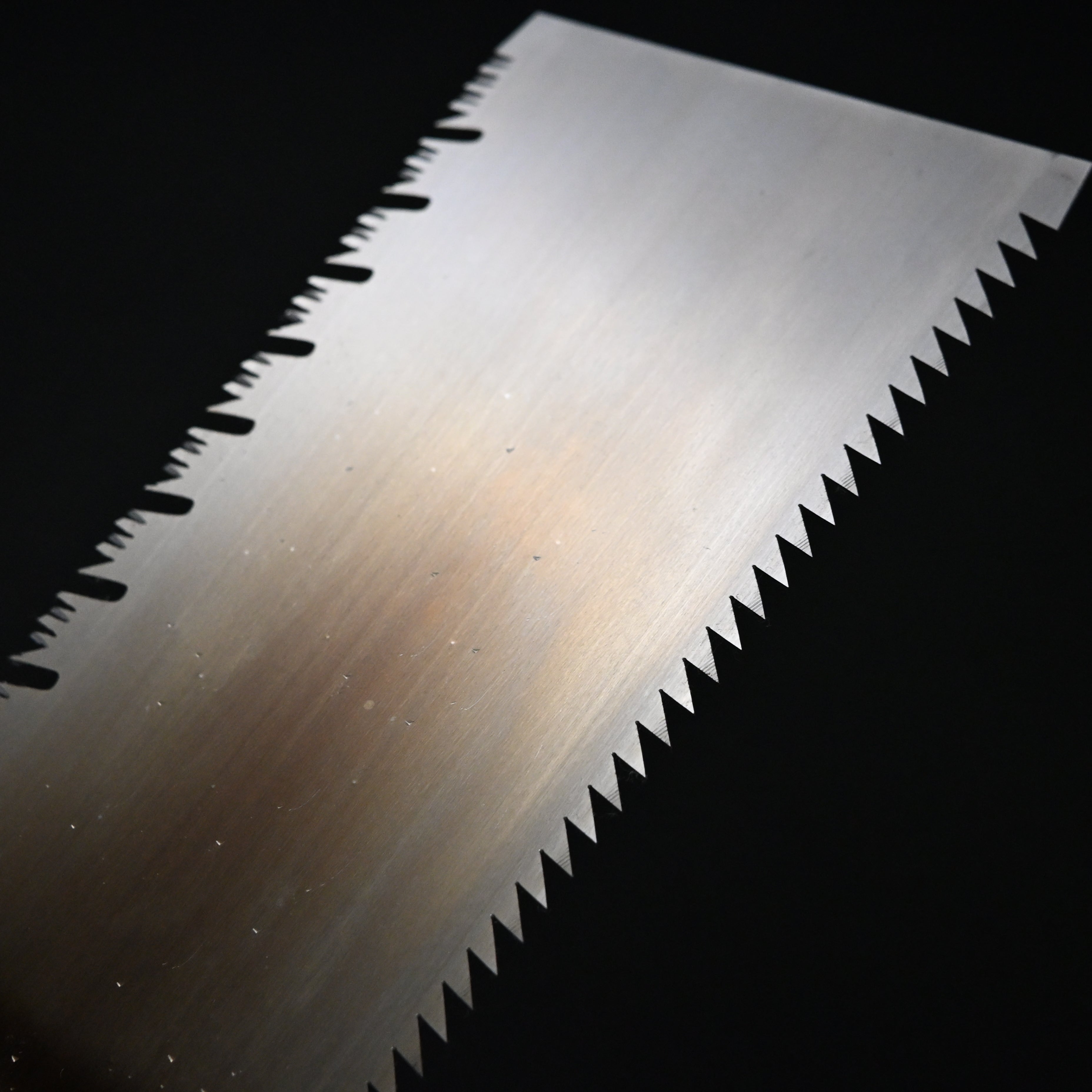 #239 Nagakatsu Double Edge Saw Eddy Type Handles set by Kurashige For Soft Wood 長勝鋸 渦巻き柄 両刃鋸 275mm