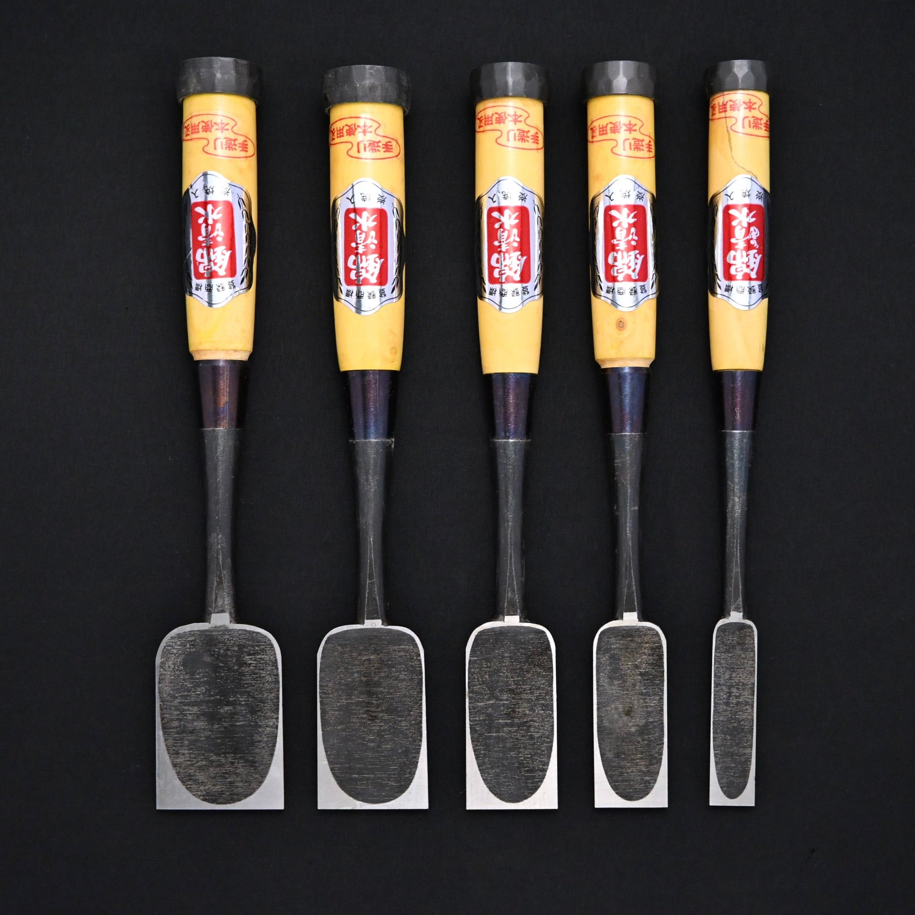 掘出し物 錦清水 首高 追入 グミ柄 Rare Stock Nishiki Kiyomi Bench Chisels