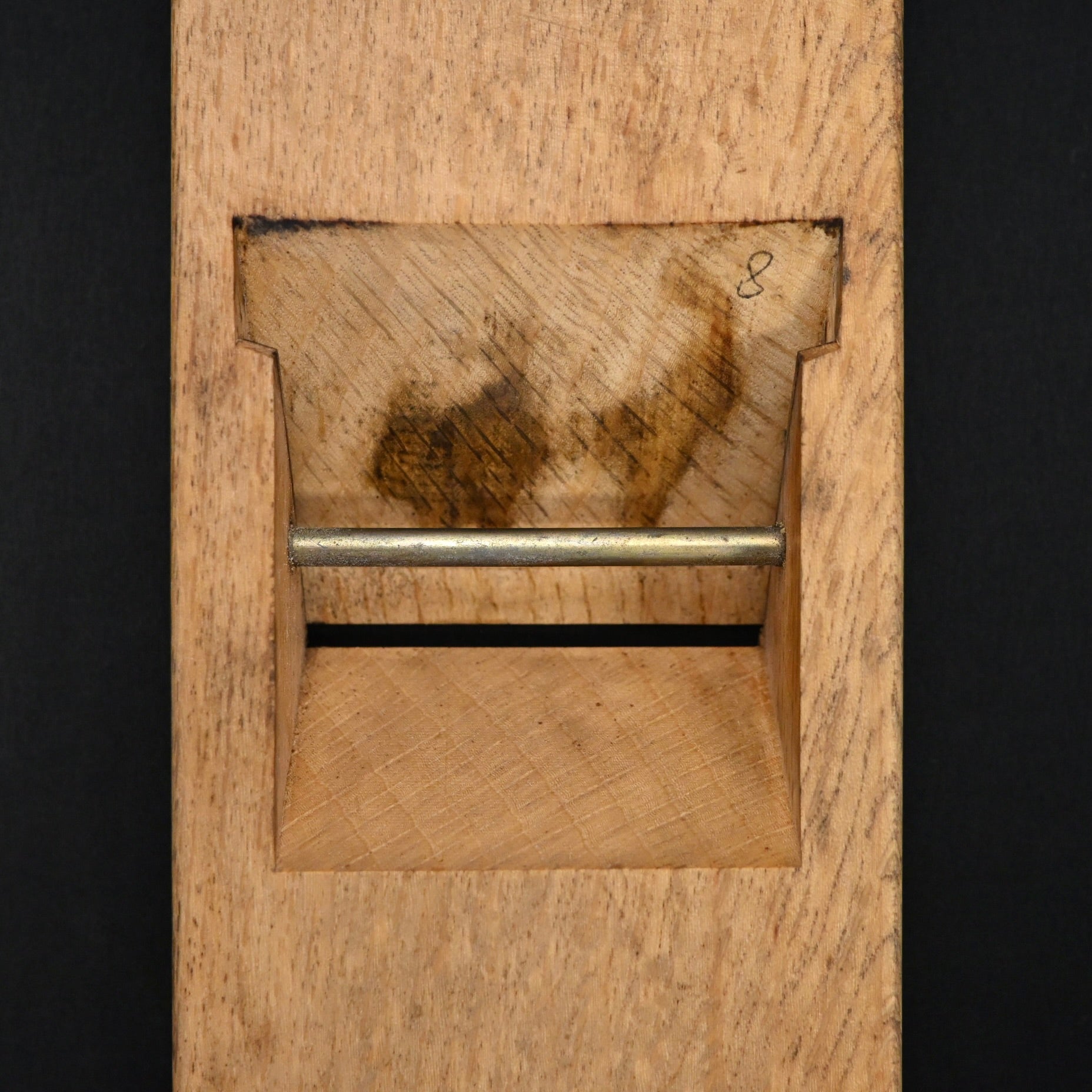 掘出し物 童夢 碓氷健吾作 仕上げ鉋 70mm Doumu Smoothing Plane(Kanna) by Usuikengo