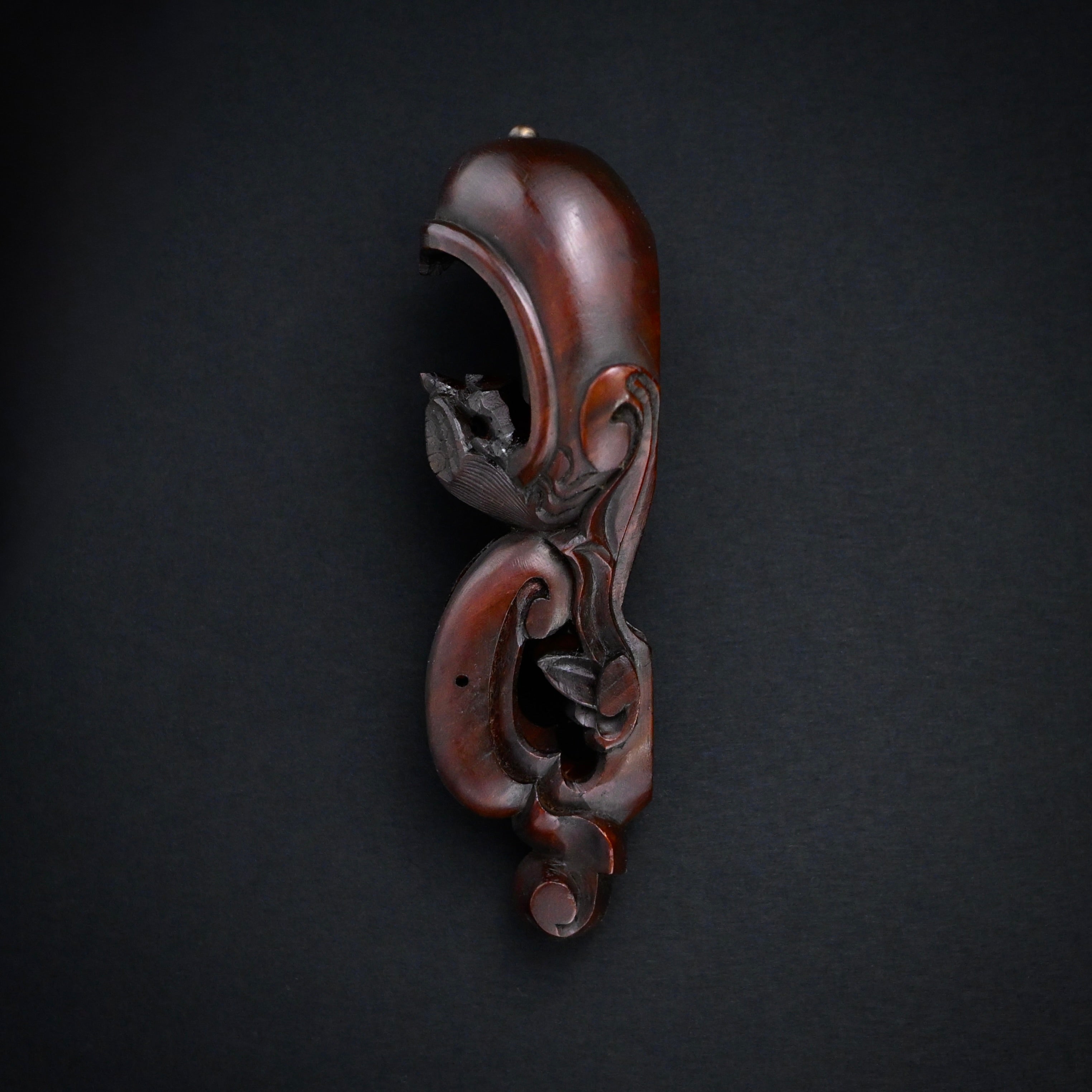 #ST64 Old Stock Japanese Carpenter Ink Pot Traditional Measuring Tools Sumitsubo by TsuboToyo 初代坪豊作 墨壺 鶴亀 150mm