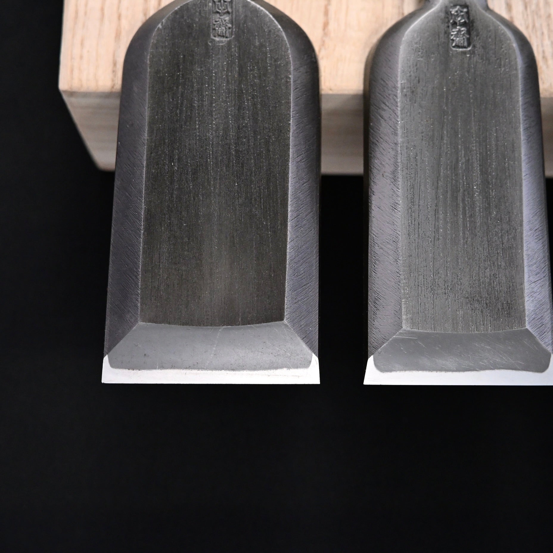 Tasai Timber chisels 6-Piece set Special Blue Steel 田斎 磨き叩組鑿 6本組