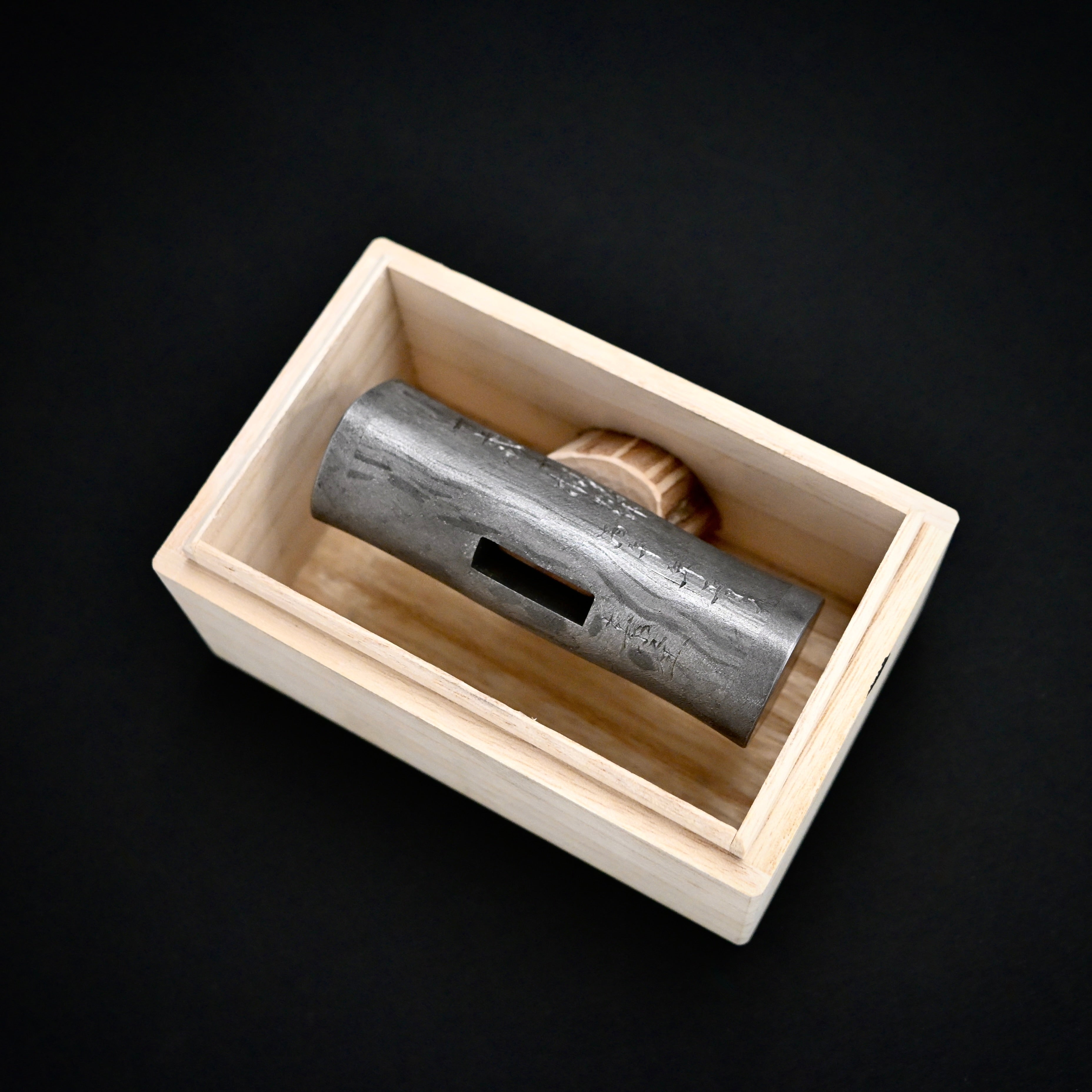 Sozen Square Hammers Damascus finish 素全 四角玄翁 ダマスカス鋼 一歳一枯榮