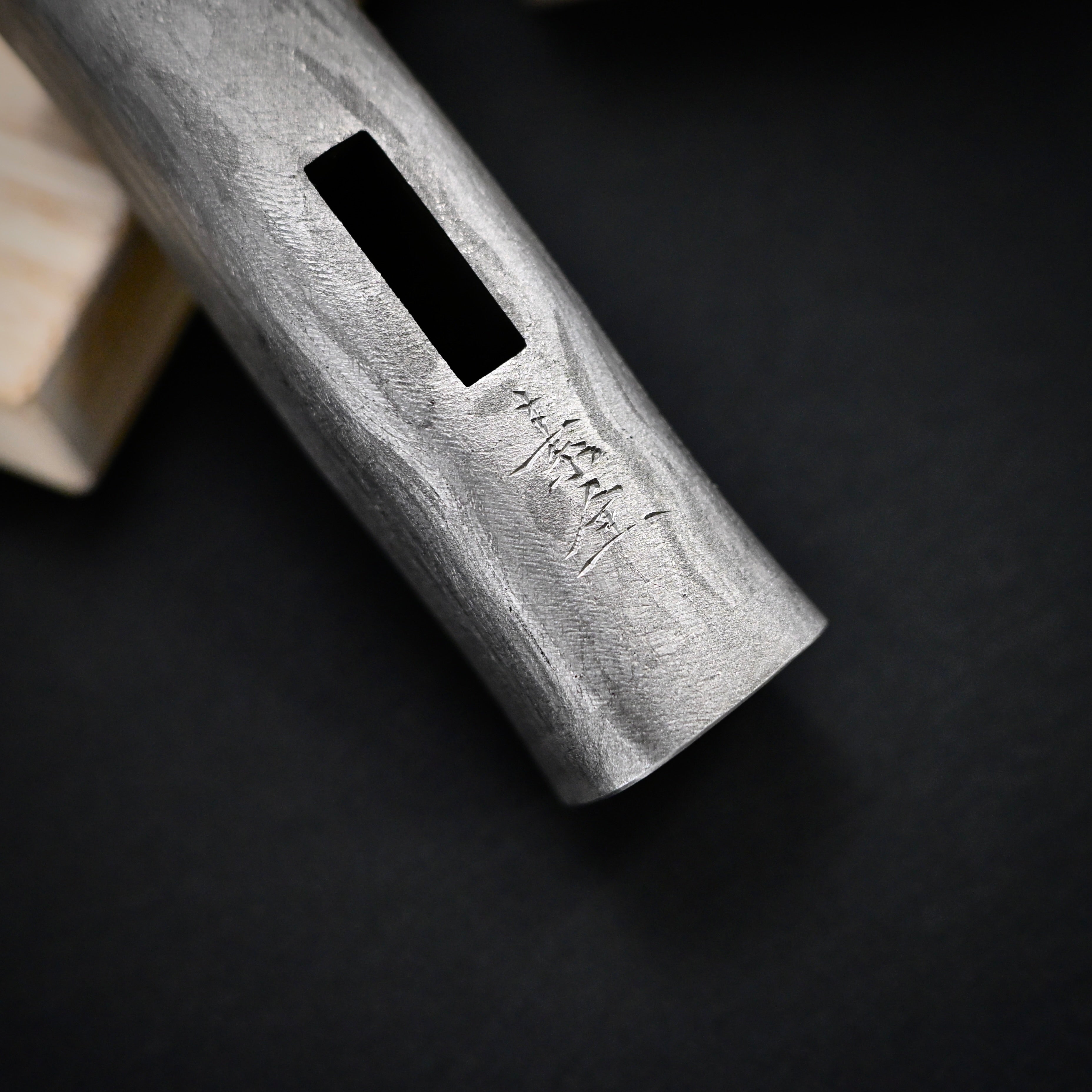 Sozen Square Hammers Damascus finish 素全 四角玄翁 ダマスカス鋼 一歳一枯榮
