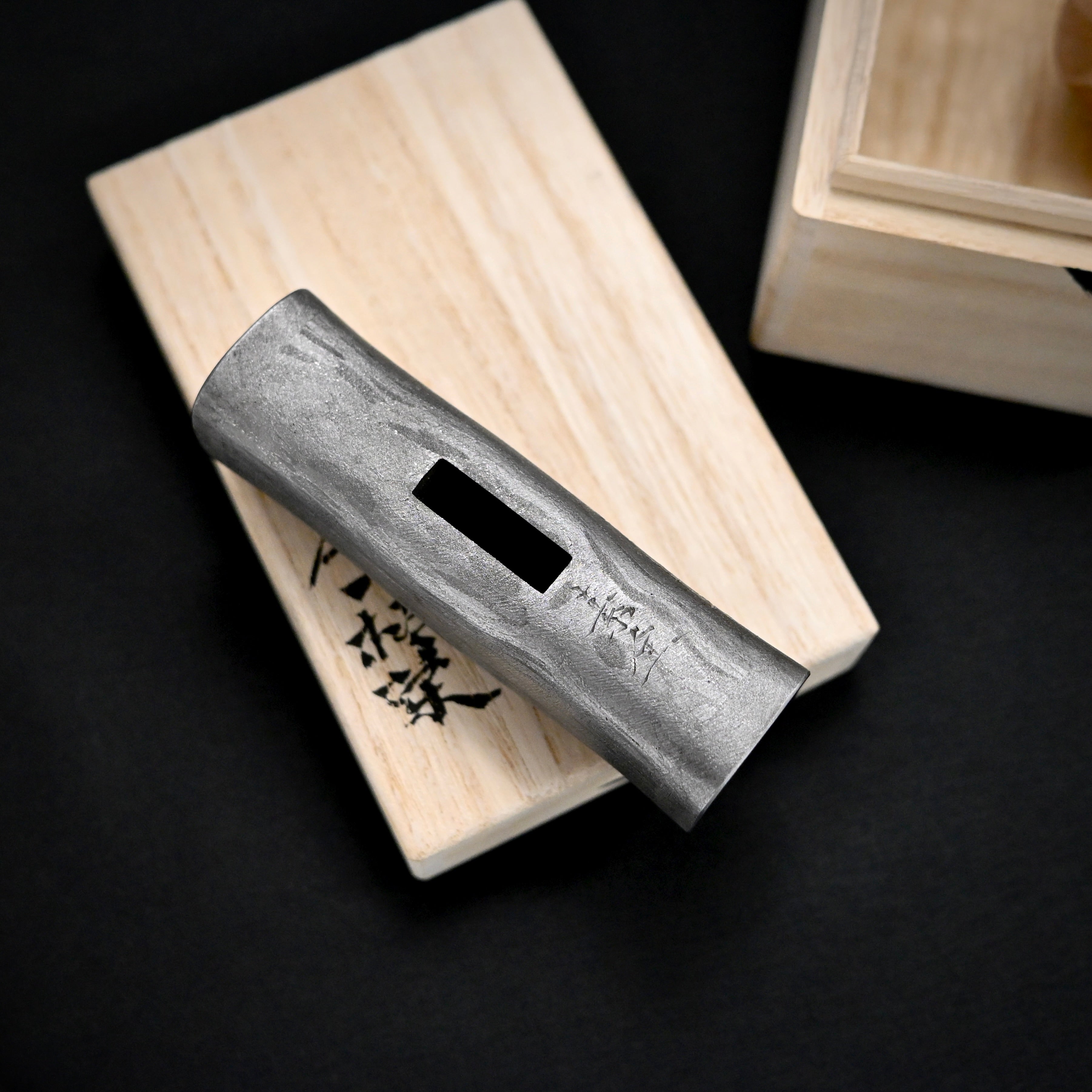 Sozen Square Hammers Damascus finish 素全 四角玄翁 ダマスカス鋼 一歳一枯榮