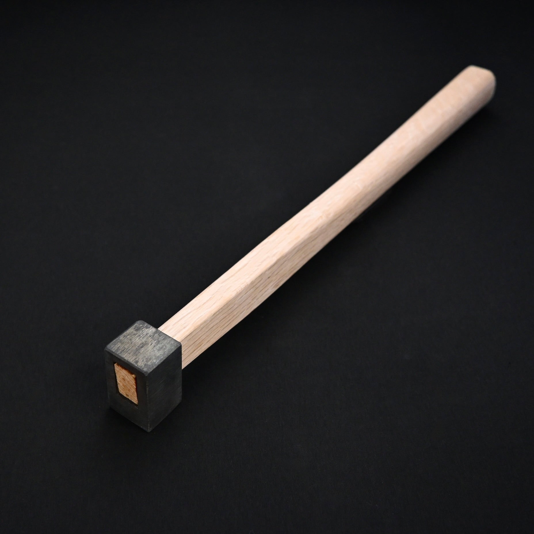 別注 正行 杮葺き屋根鉄槌 黒打 Masatsura custom made Yane Hammers with handle Black Finish
