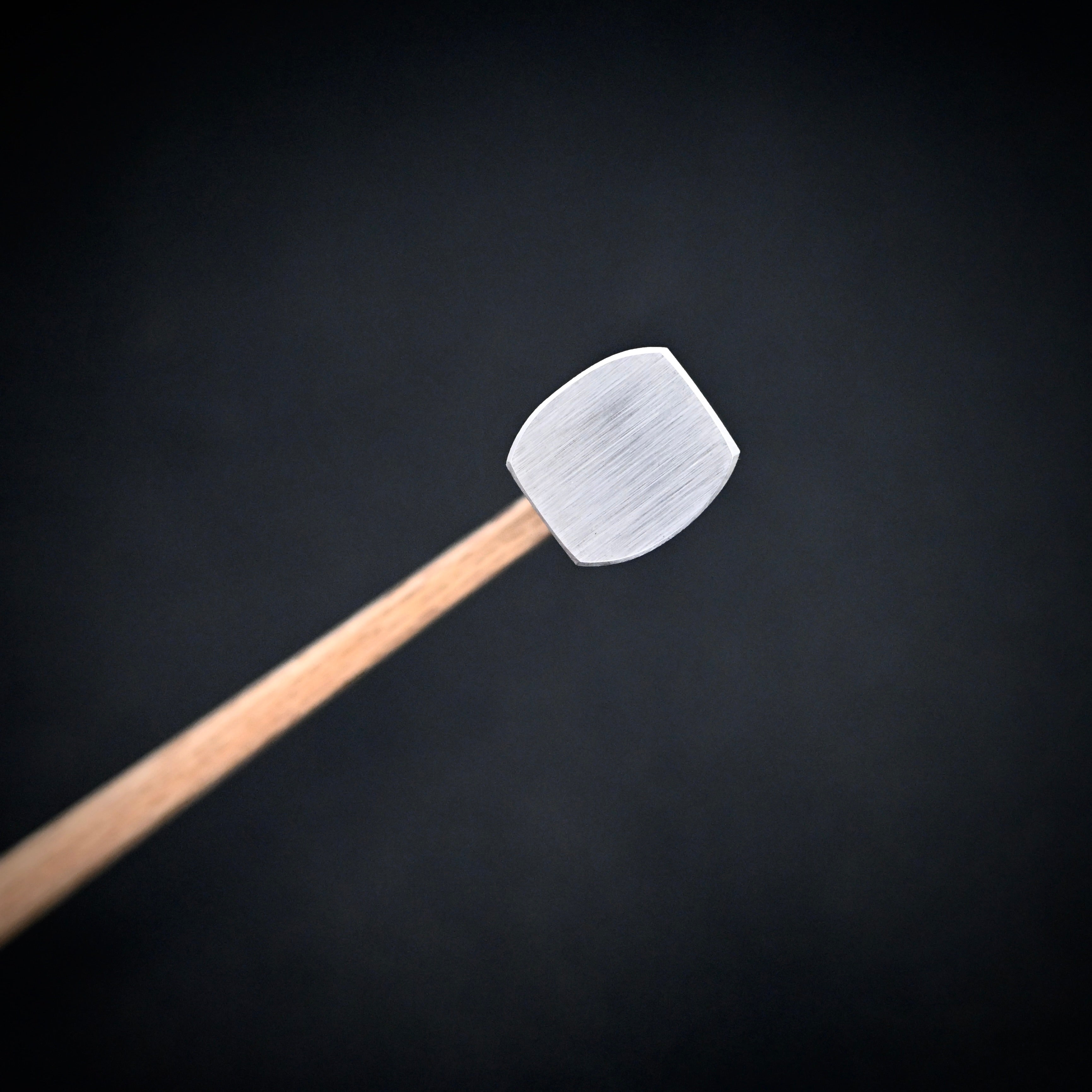 Sozen Square Hammers Damascus finish with Oak Handle 素全 四角玄翁 ダマスカス鋼 白樫柄入