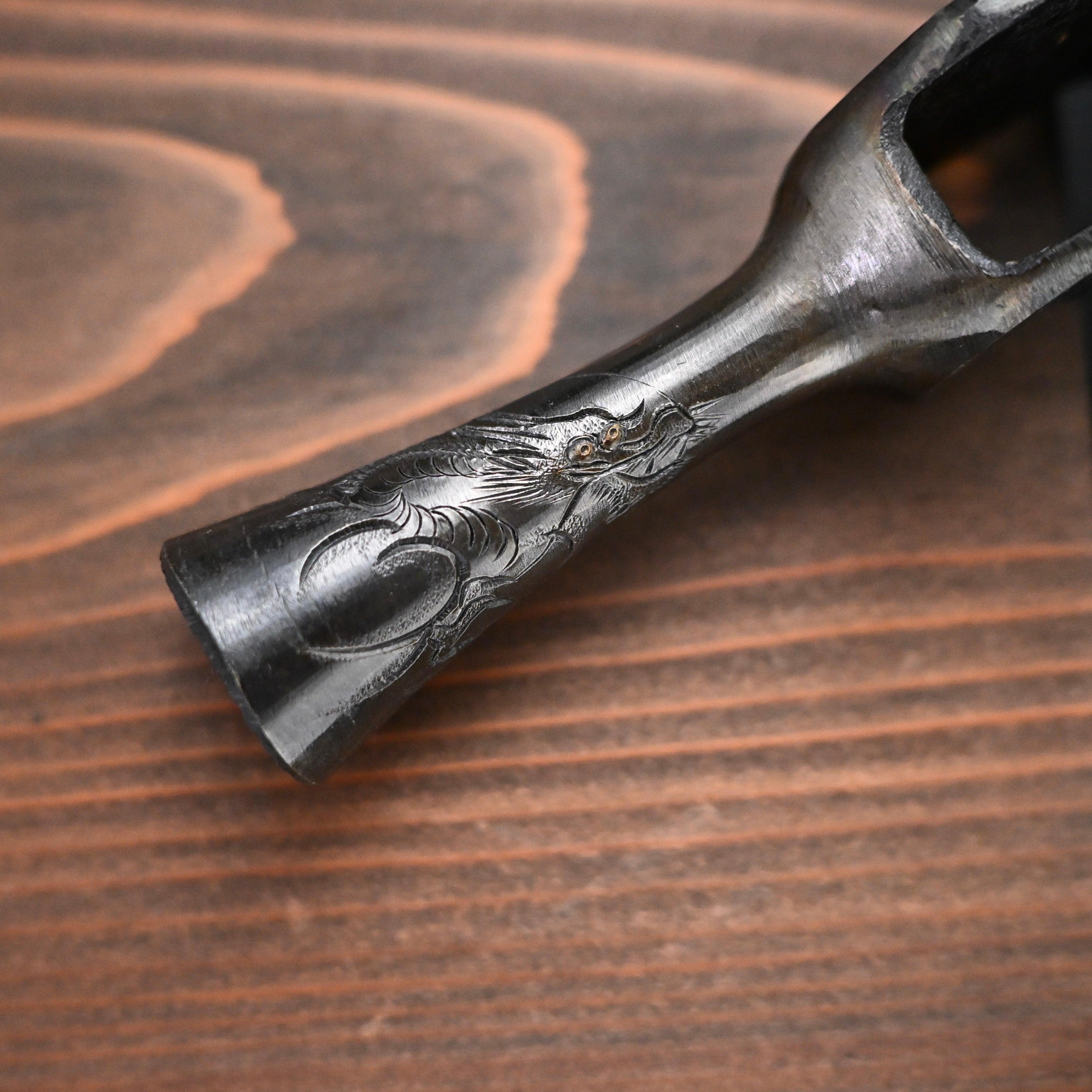 Old stock Kakui Kariwaku Hammers Engraved 掘出し物 カクイ 仮枠槌 小首長 彫入