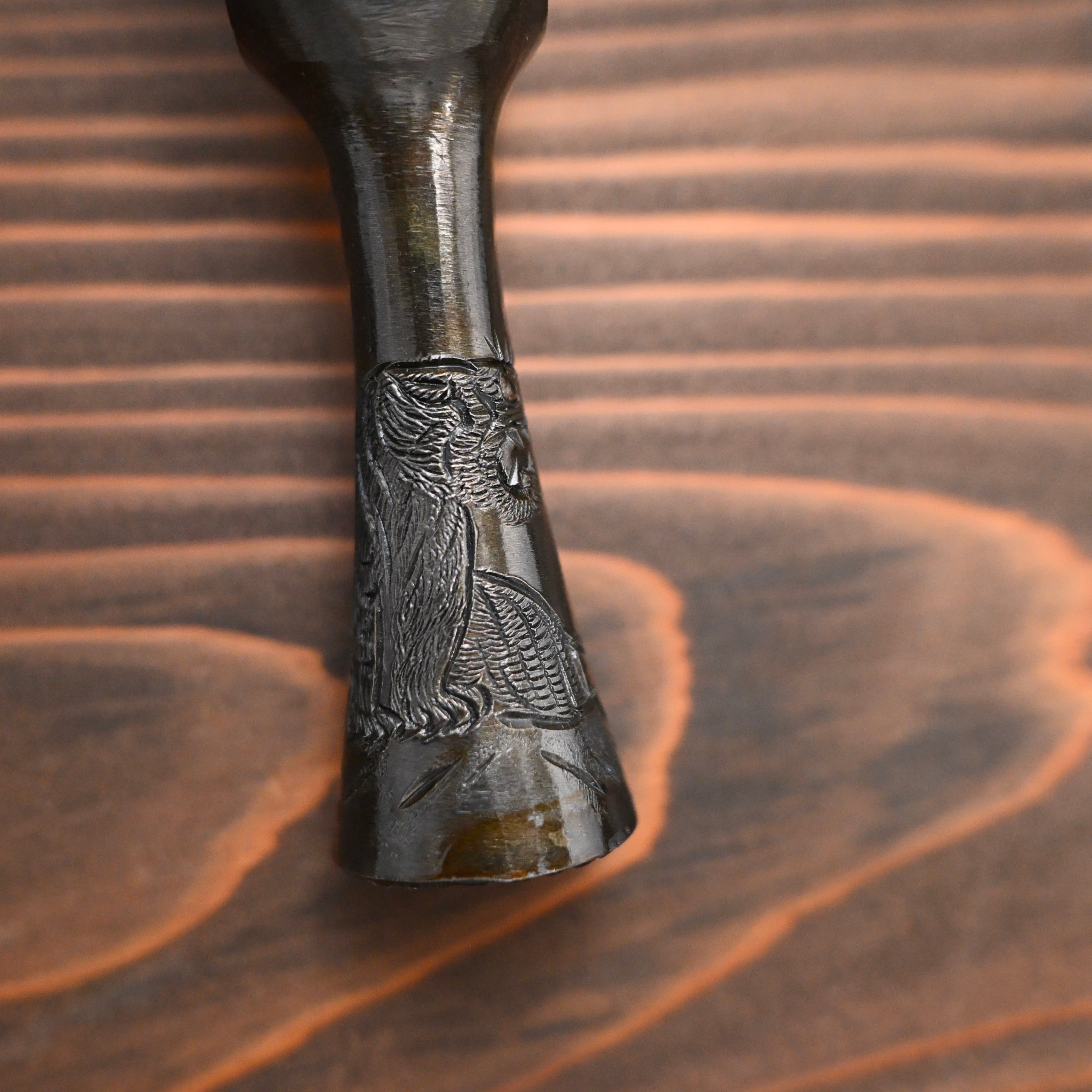 Old stock Kakui Kariwaku Hammers Engraved 掘出し物 カクイ 仮枠槌 小首長 彫入