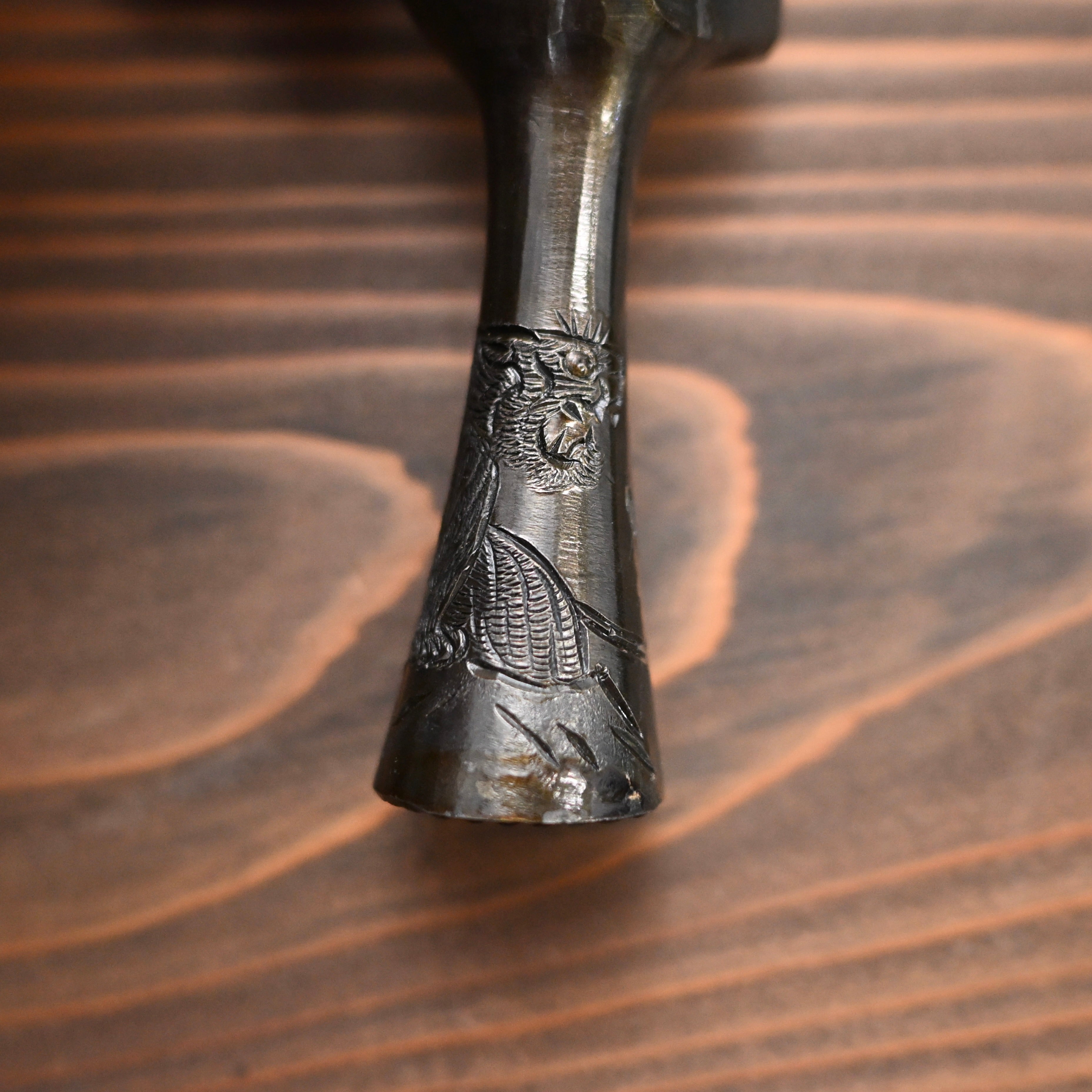 Old stock Kakui Kariwaku Hammers Engraved 掘出し物 カクイ 仮枠槌 小首長 彫入