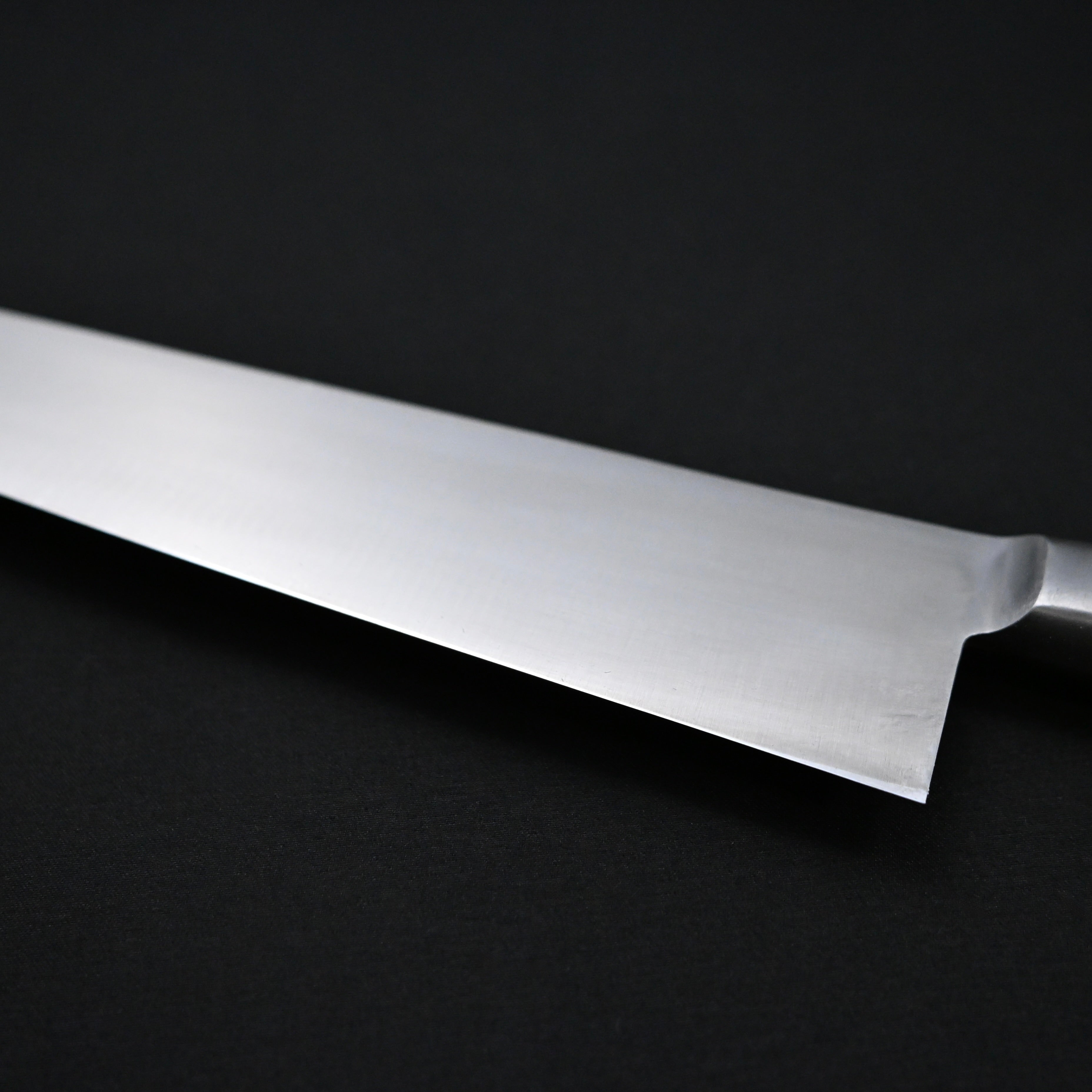 源助久 日本鋼 つば付 牛刀 210mm Minamoto Sukehisa Japanese Steel Tsubatsuki Gyuto