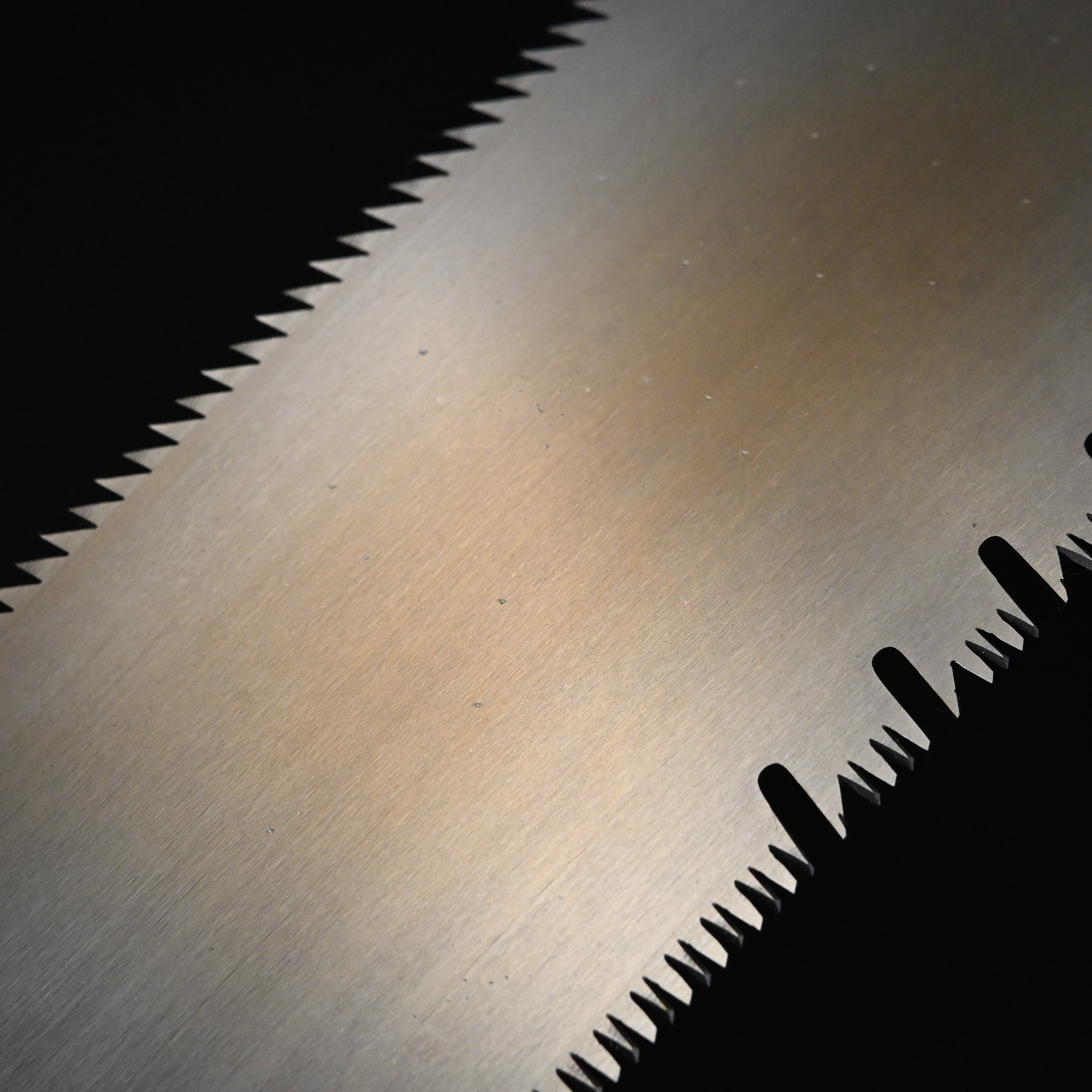 #243 Nagakatsu Double Edge Saw Eddy Type Handles set by Kurashige For Hard Wood 長勝鋸 渦巻き柄 両刃鋸 275mm 広葉用