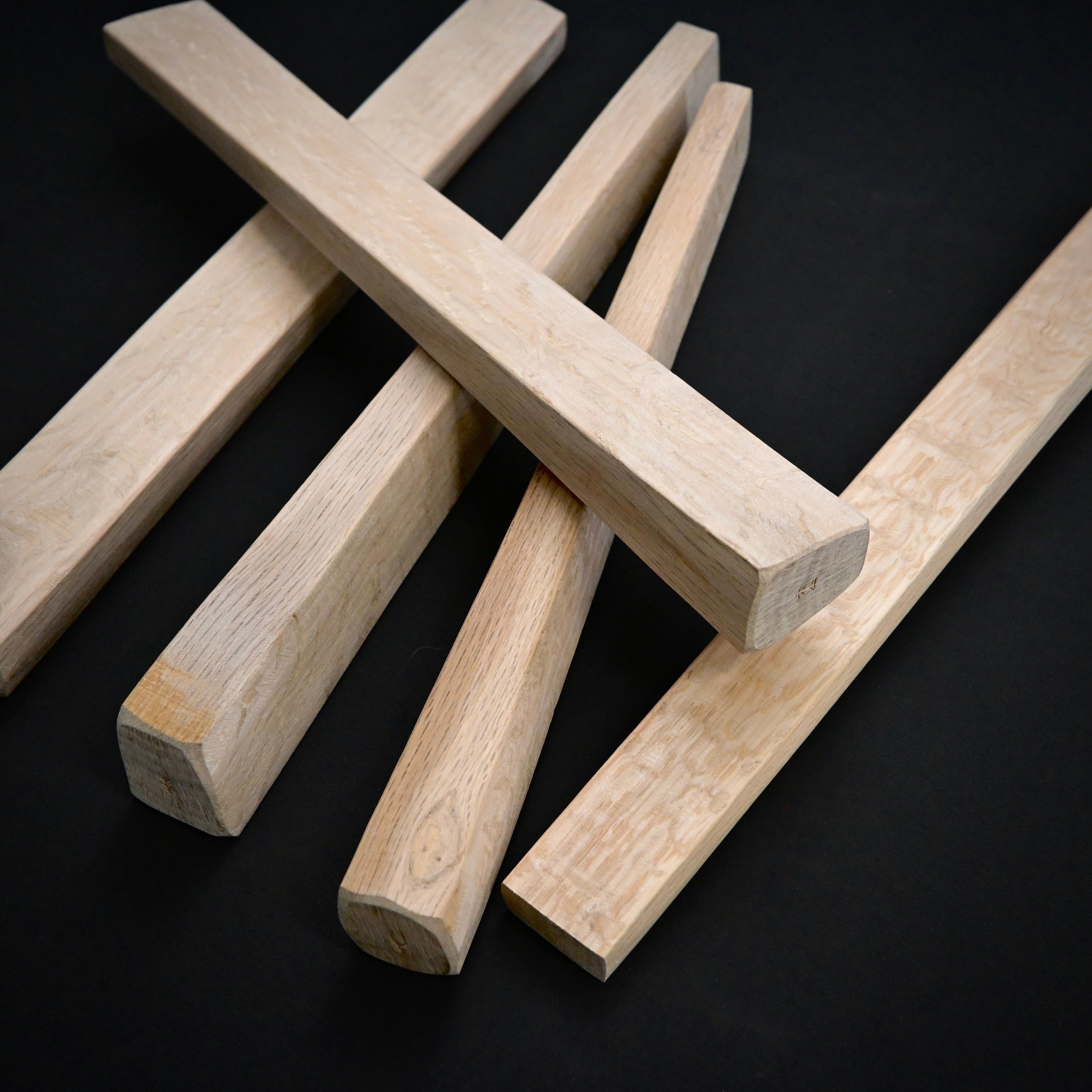 Sozen Japanese Oak hammer handles Special Made 素全 白樫玄能柄 別注品