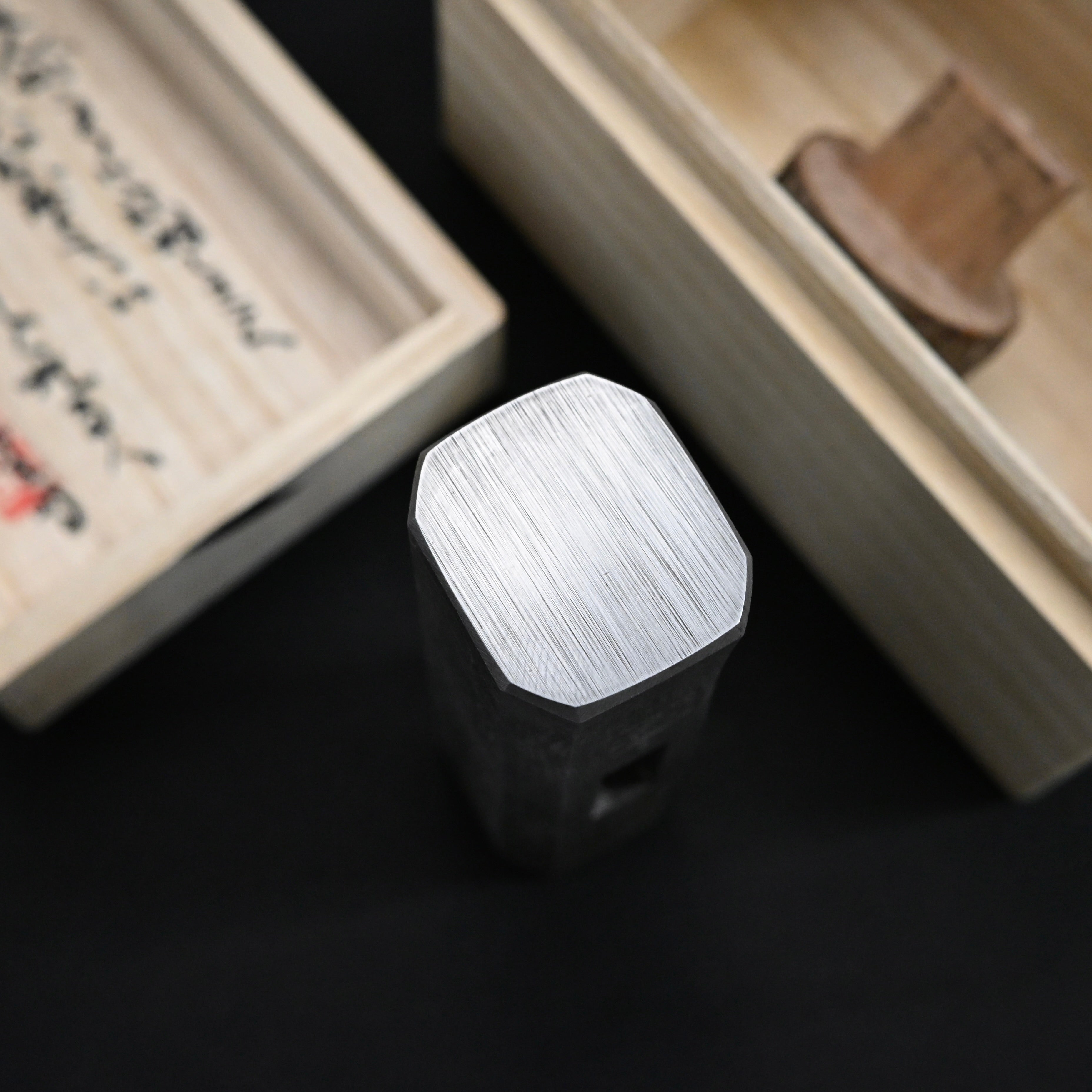 Sozen Square Hammers Damascus finish with Oak Handle 素全 四角玄翁 ダマスカス鋼 莫愁前路無知己