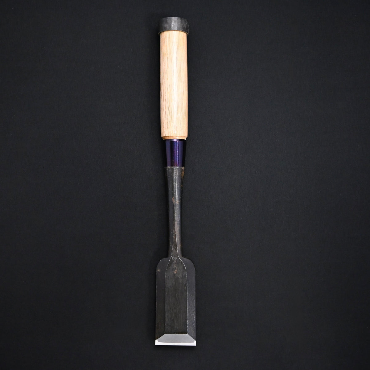 掘出し物 錦清水 叩き鑿 白樫柄 42cm Rare Stock Nishiki Kiyomi Timber Chisels