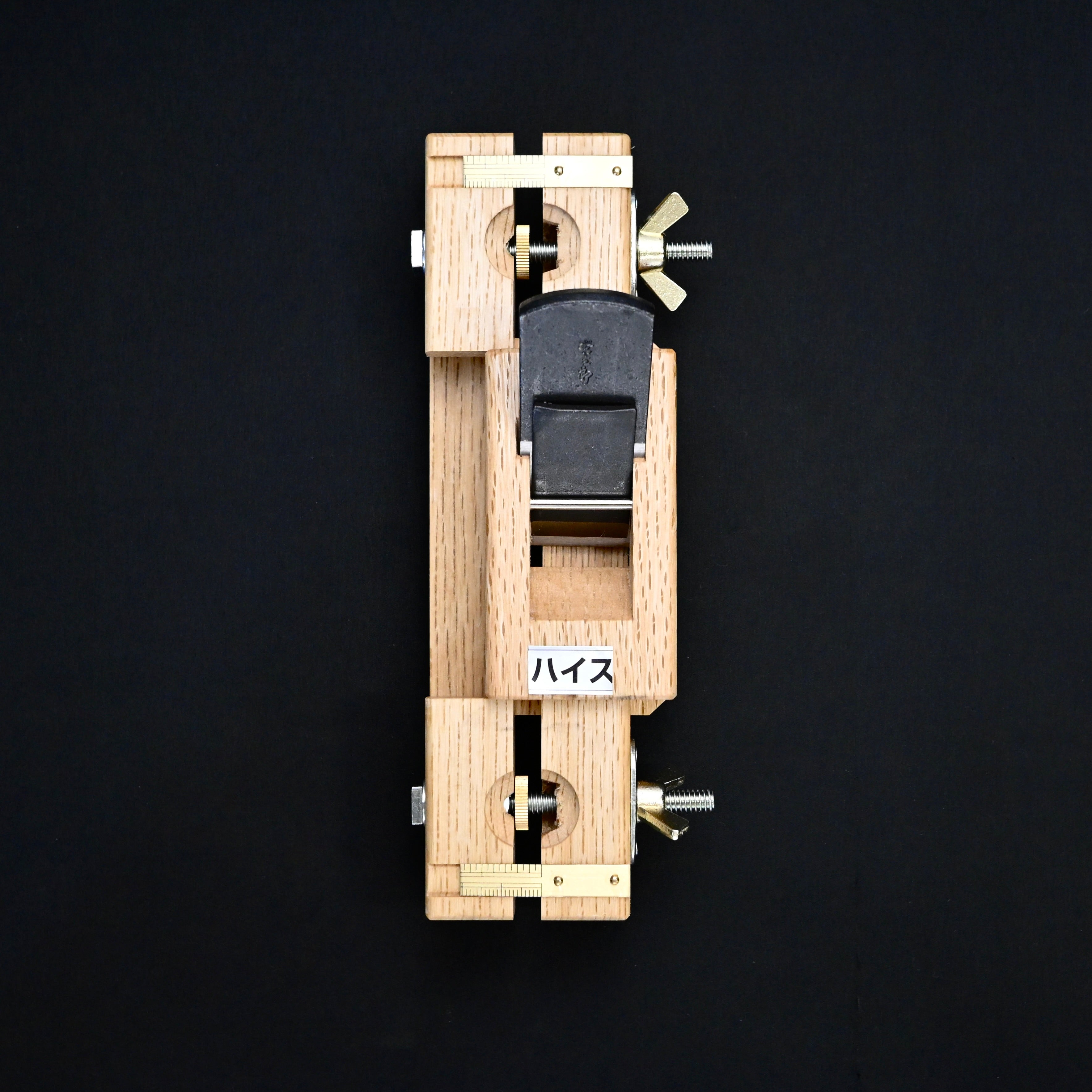 Tsunesaburo Chamfer Plane 45° with HS steel 常三郎作 自由角面取鉋 ハイス鋼 30mm