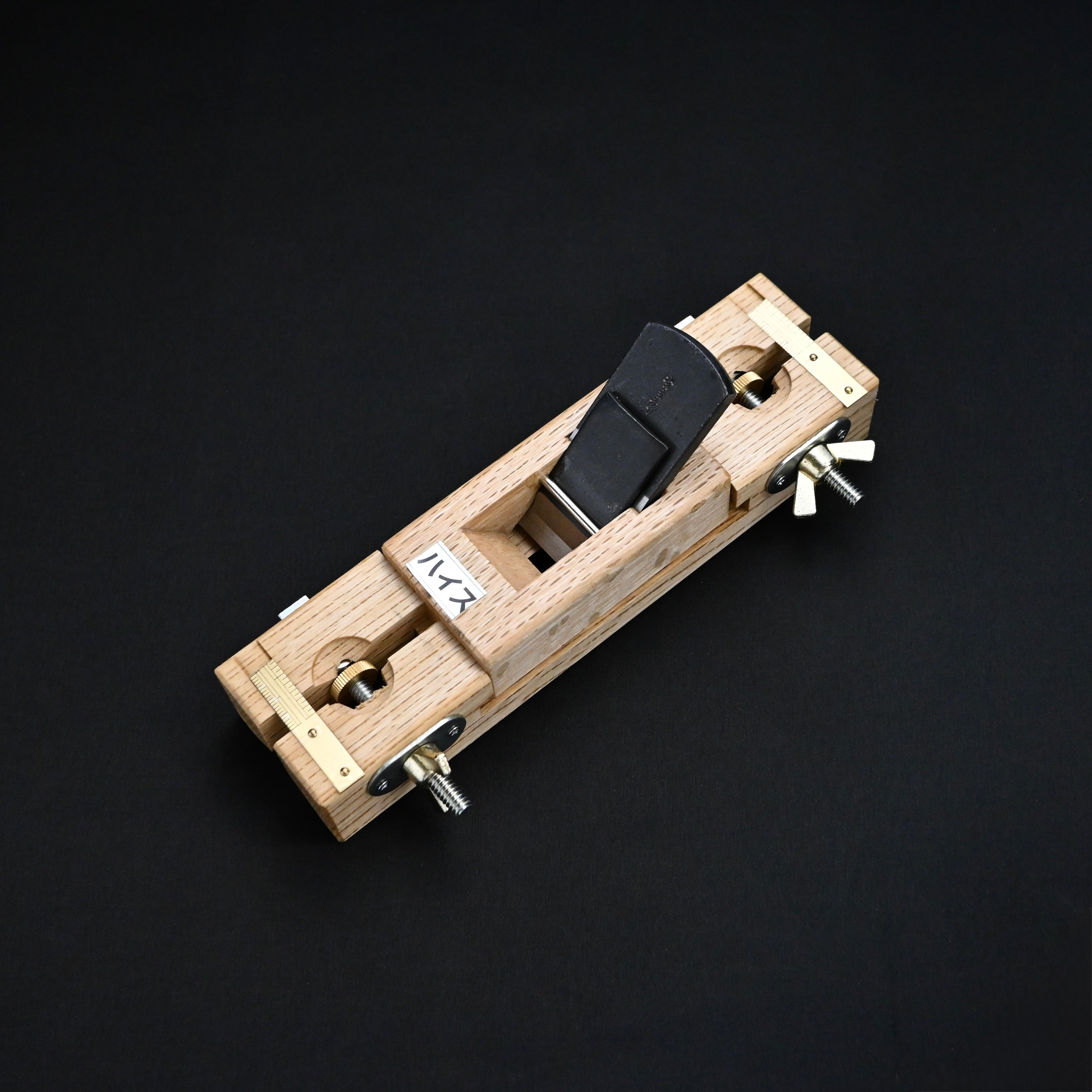 Tsunesaburo Chamfer Plane 45° with HS steel 常三郎作 自由角面取鉋 ハイス鋼 30mm