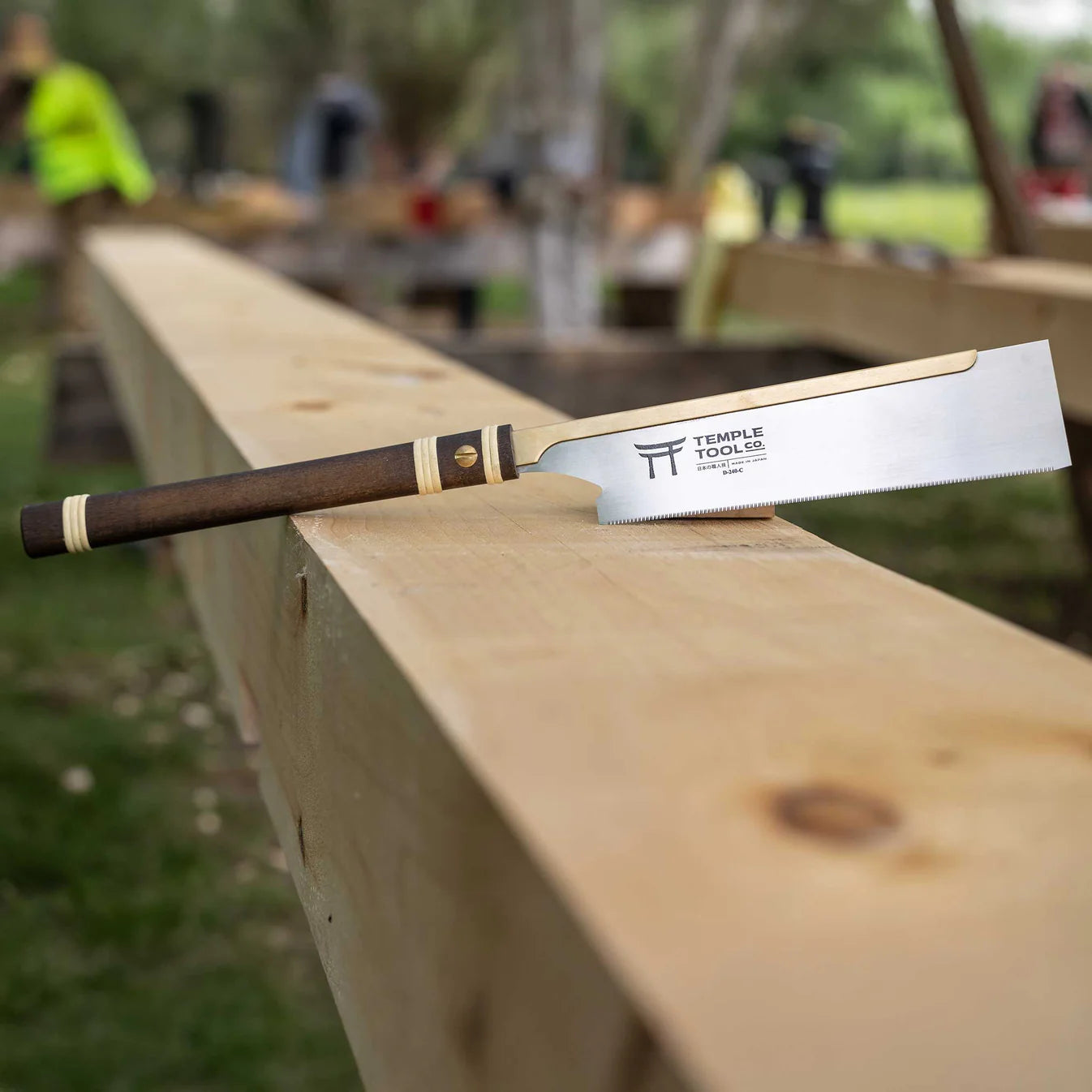 Temple Tool Japanese Dozuki Pull Saw Fine Cross-Cut 240mm テンプルツール 導突鋸 横挽 240mm