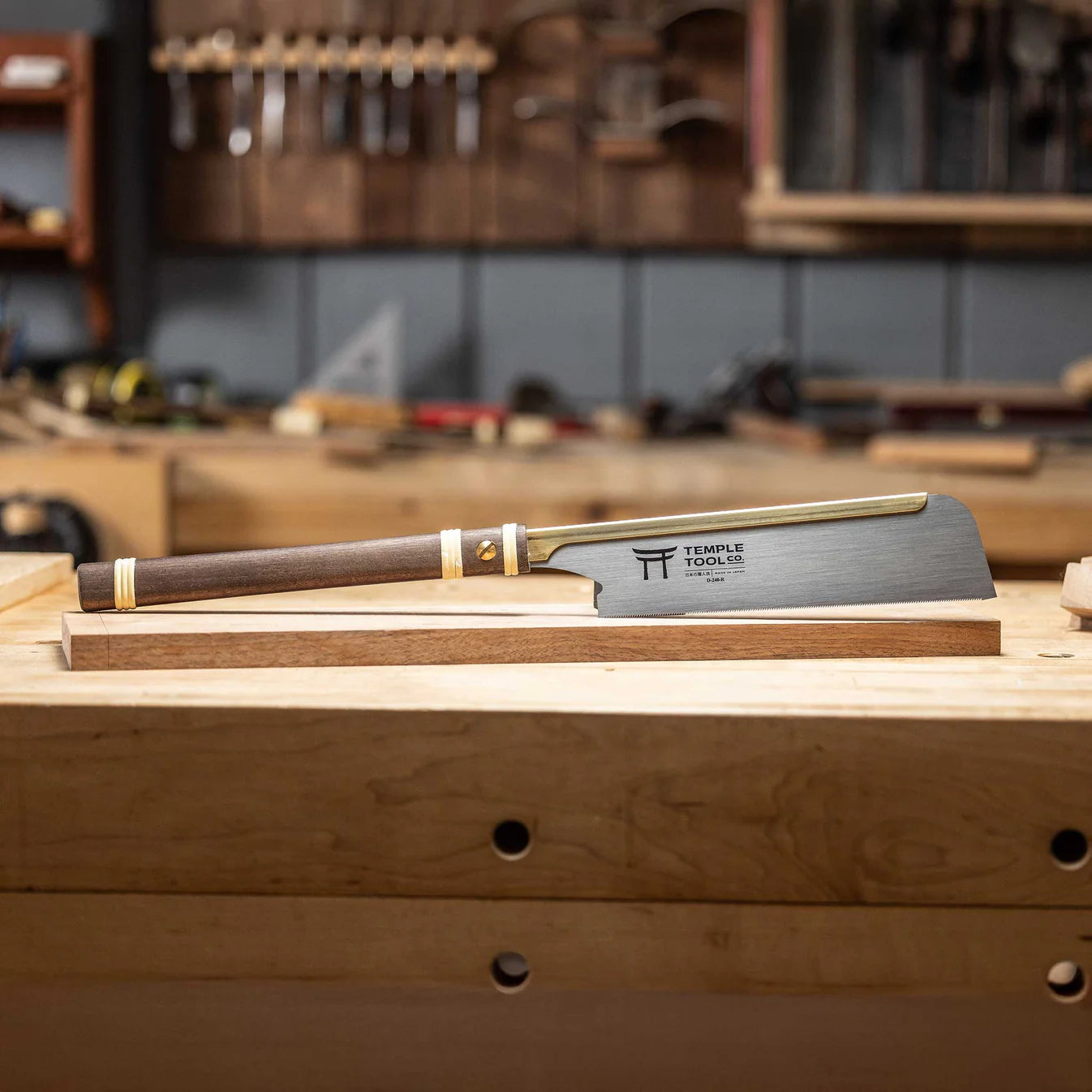 Temple Tool Japanese Dozuki Pull Saw Fine Rip-Cut 240mm テンプルツール 導突鋸 縦挽 240mm