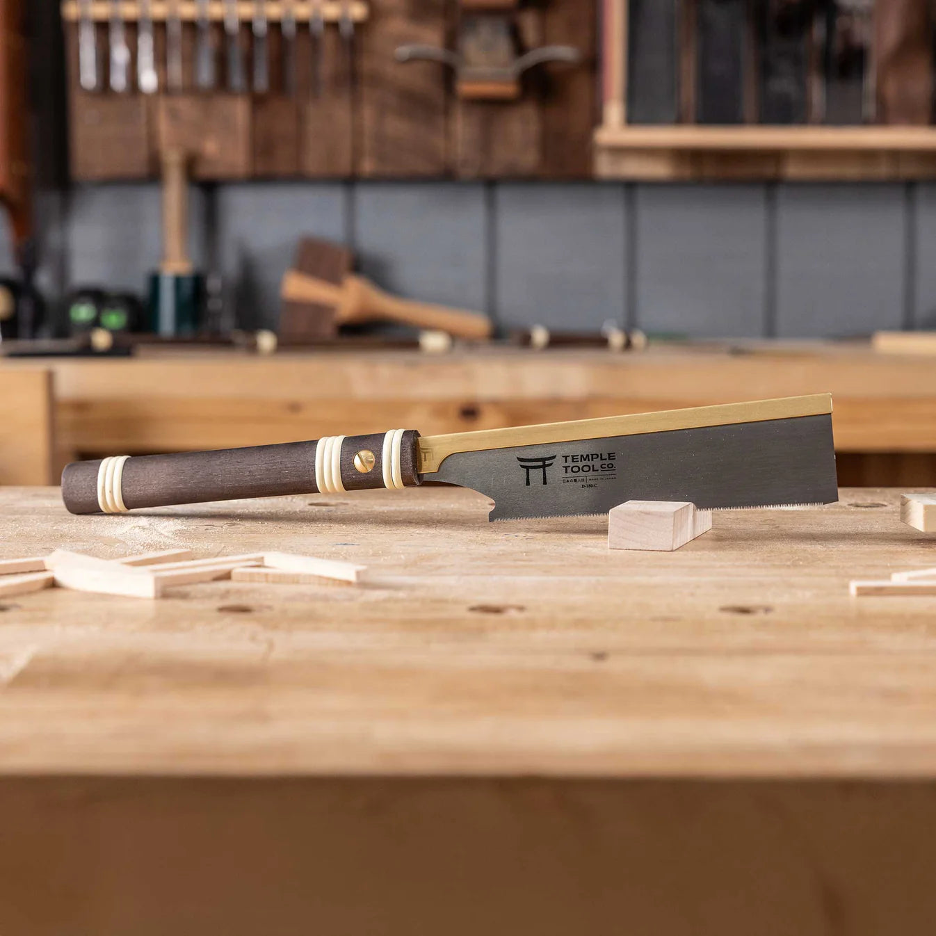 Temple Tool Japanese Dozuki Pull Saw Ultra-Fine Crosscut 180mm テンプルツール 導突鋸 横挽 180mm