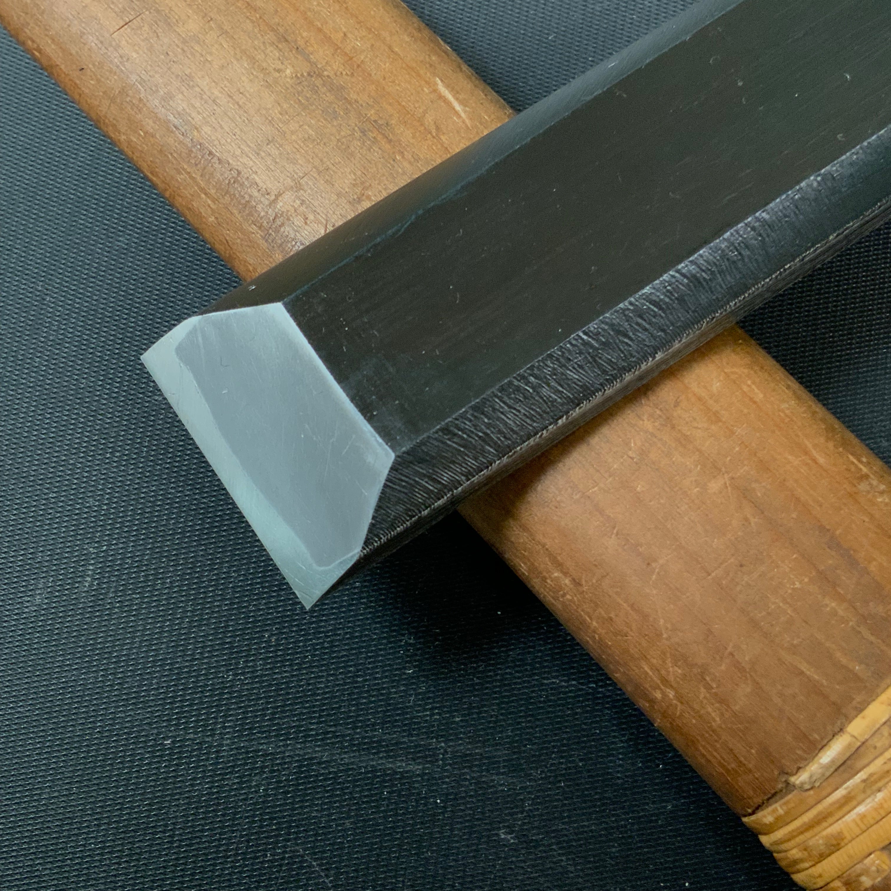 Tasai Fusetsu Slick Chisels (Anayanomi) 田斎風雪 香の突穴屋鑿 白樫柄 30mm