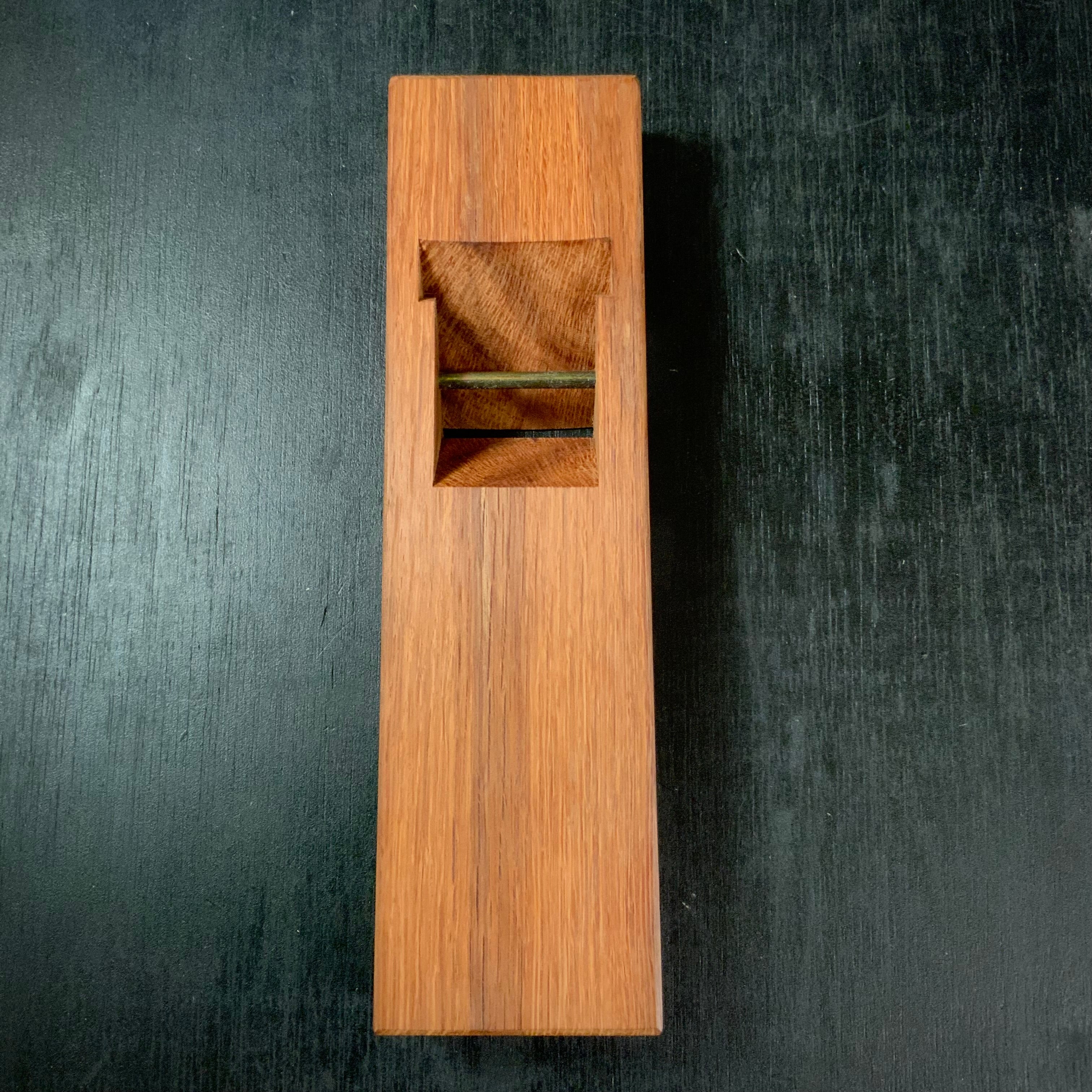 Keizaburo Mini Smoothing Plana(Kanna) / 圭三郎 豆平鉋 赤樫台入 48mm