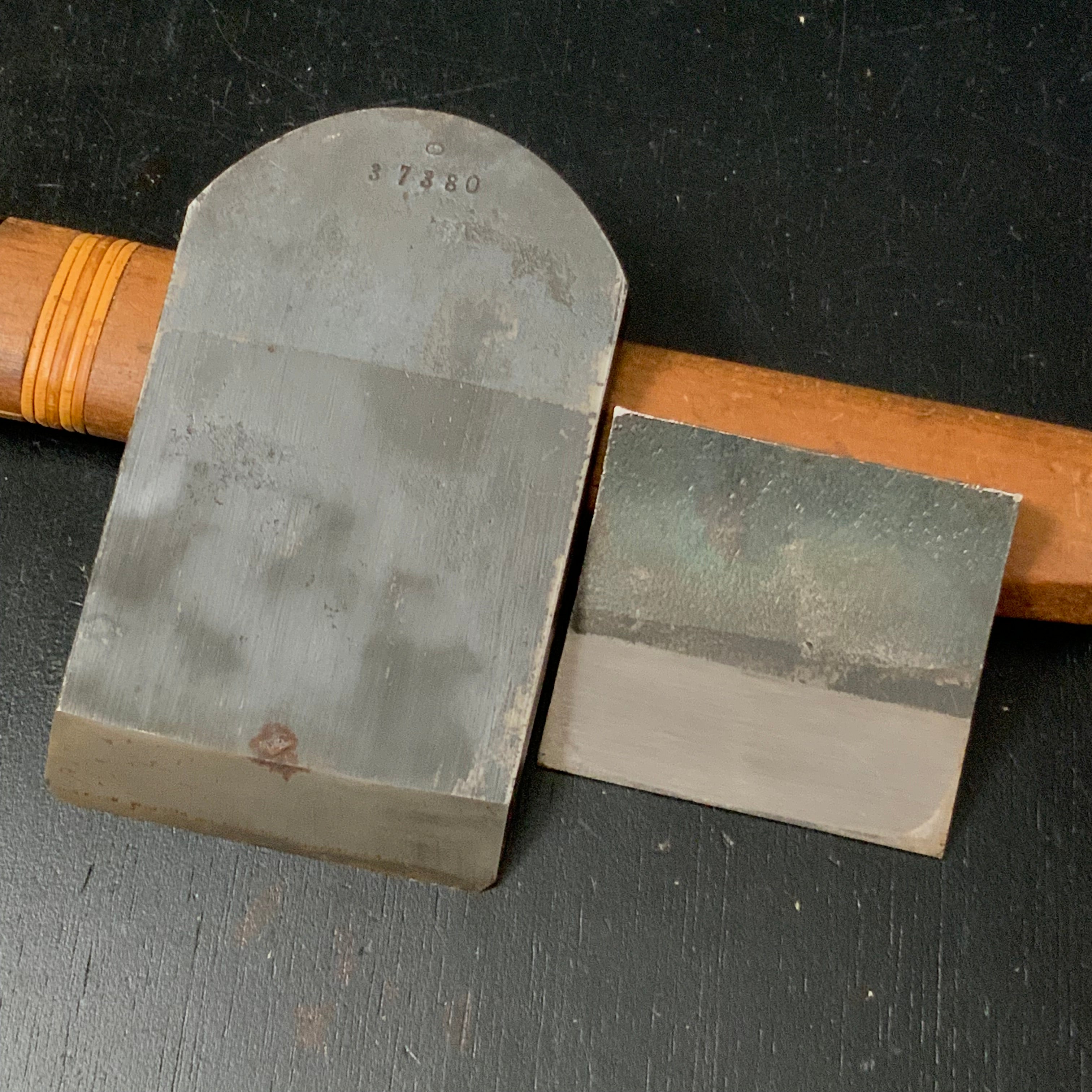 #2 Old stock Nobekuni Smoothing Plane (Kanna) by Chiyotsuru Nobekuni 掘出し物 三代目千代鶴作 延國 仕上げ鉋 70mm