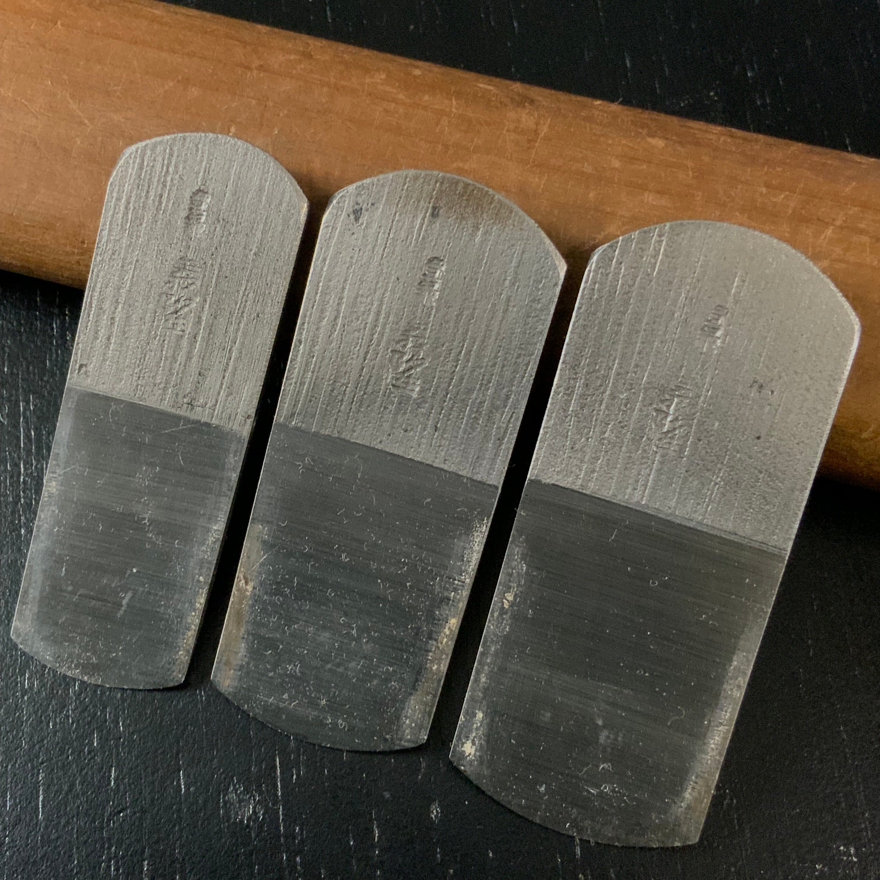 #2 Yoshitaka Mini Spoon bottom plane (Shihosori-Kanna) with white steel 義隆 豆四方反鉋 18mm/21mm/24mm