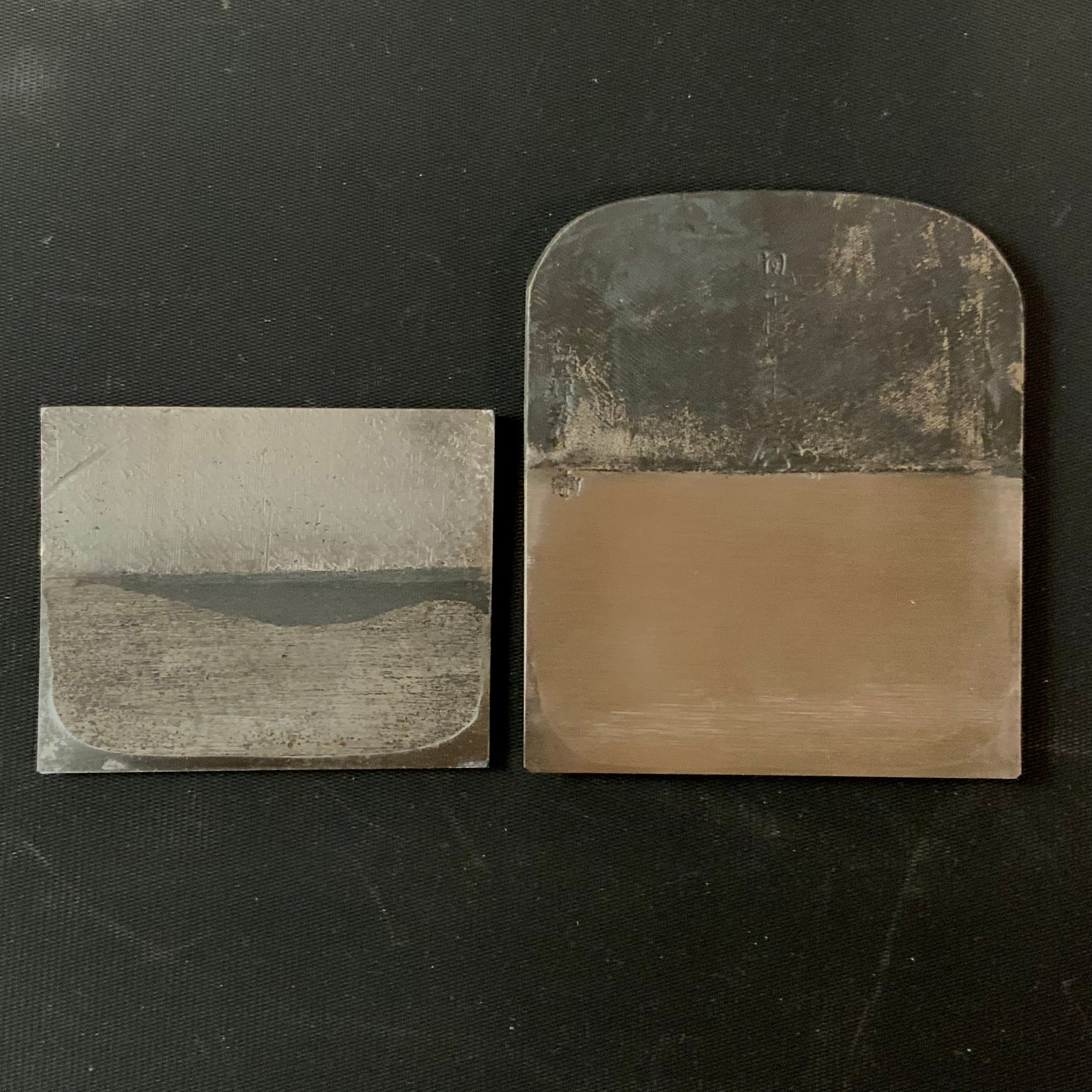 Teruhide Yabane Black Smoothing Plane (Kanna) by Ishido 日本橋木屋銘入 10代目石堂輝秀 黒矢羽仕上げ鉋 70mm