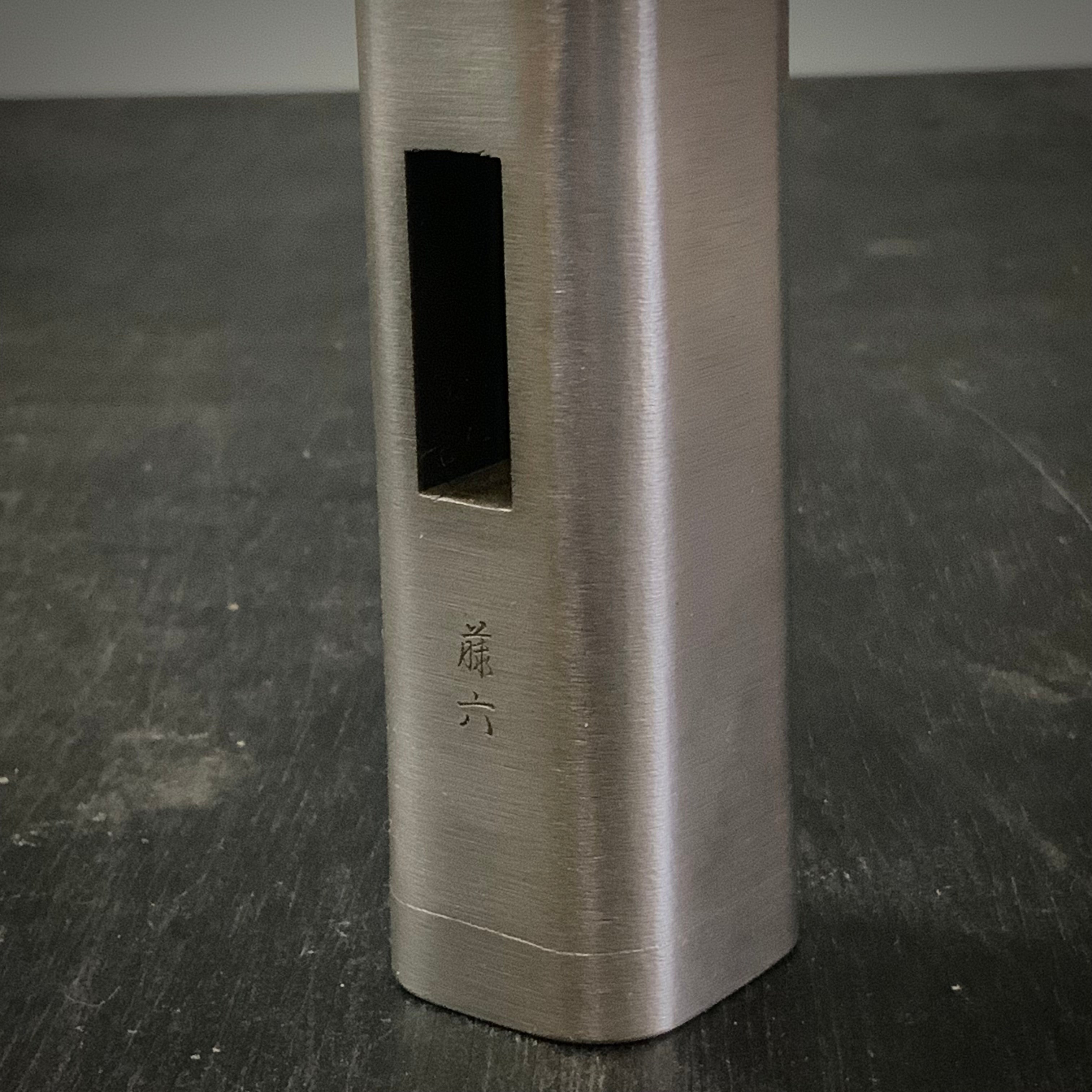 Touroku Silver finish Square Hammers(Gennon) by Hiroki‘s Apprentice  藤六 四角玄翁 燻仕上