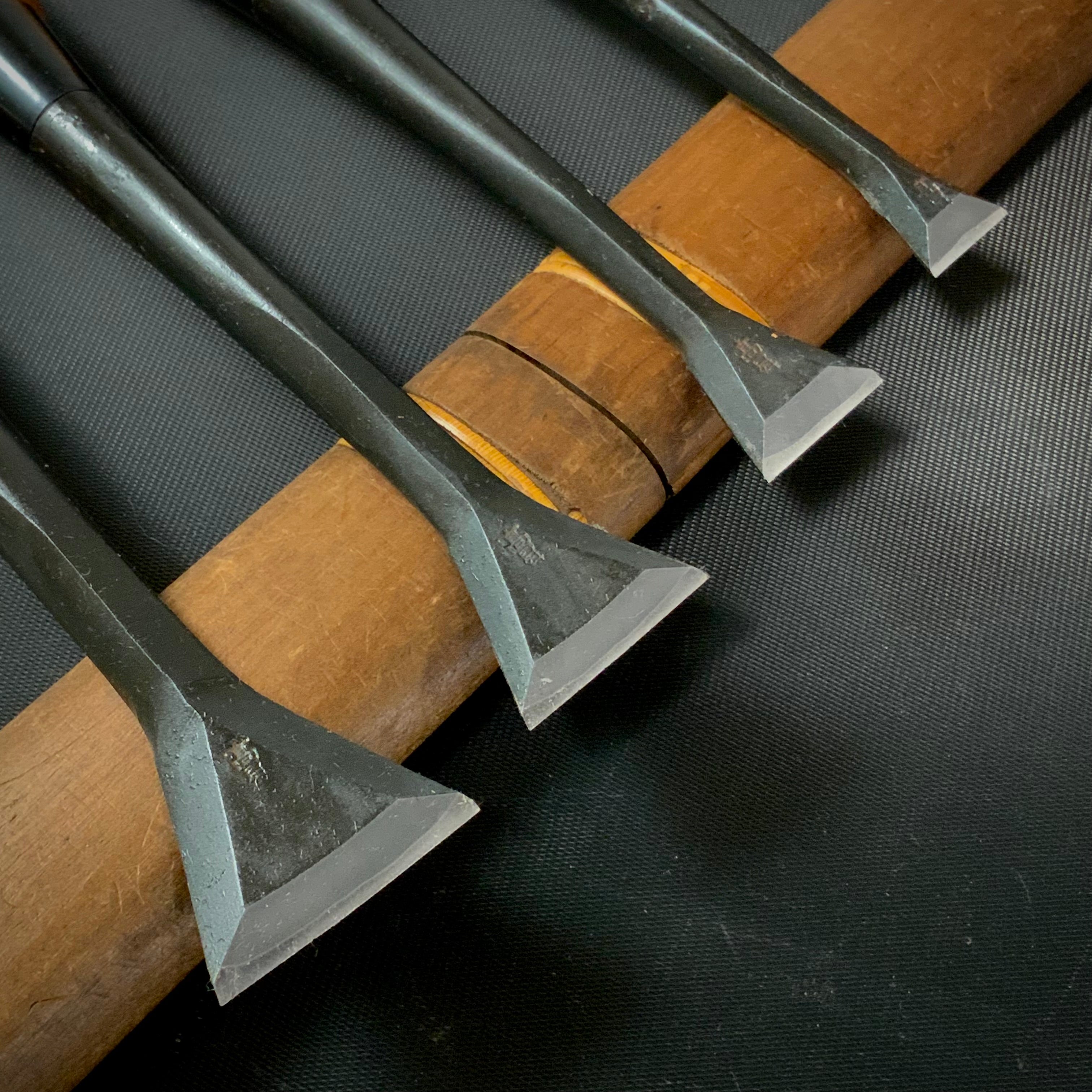 Takashiba Bachi chisels / 高芝 バチ鑿 Bachinomi