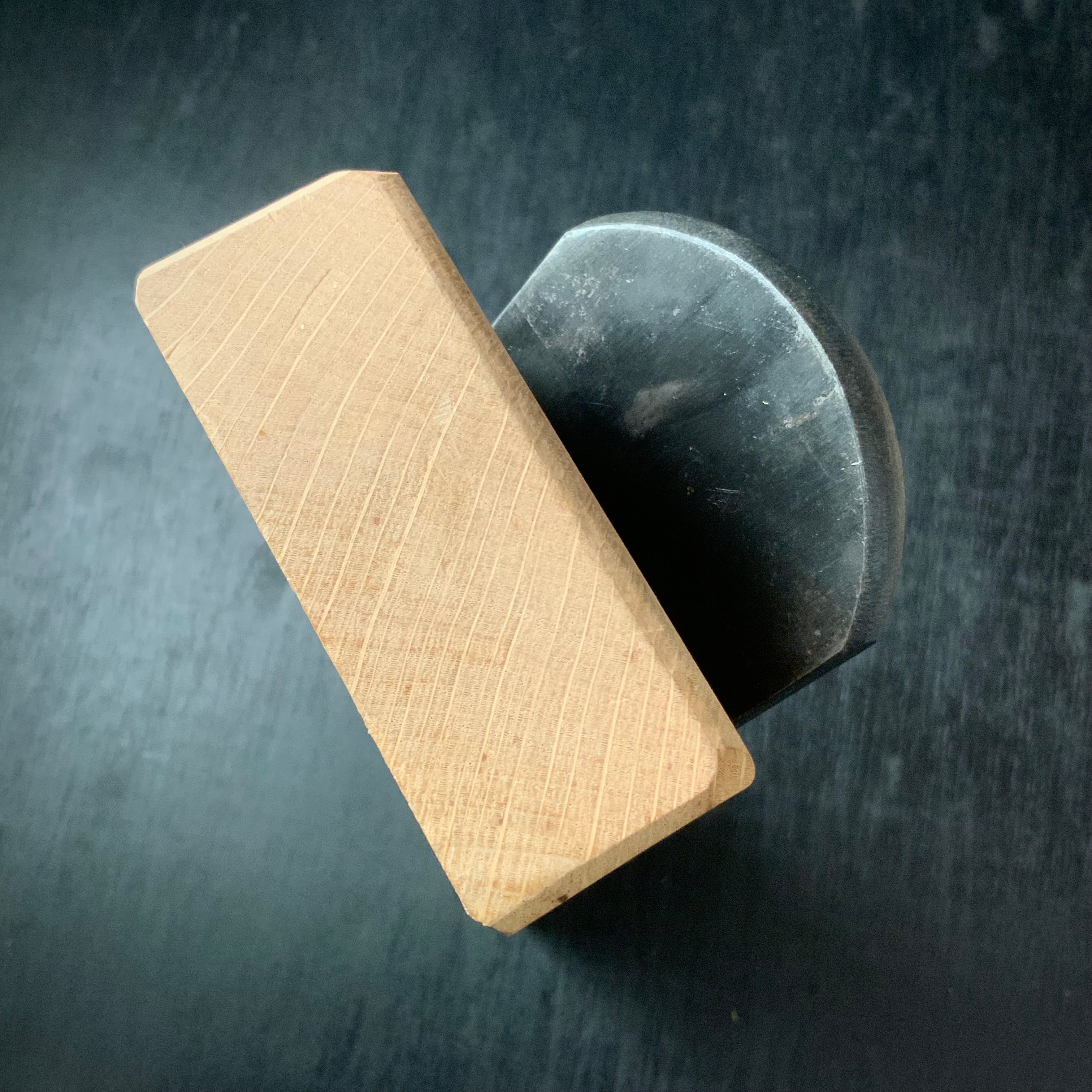 Old stock Masamine Smoothing Plane by Usuikengo 掘出し物 碓氷健吾作 正峯 仕上げ鉋 70mm