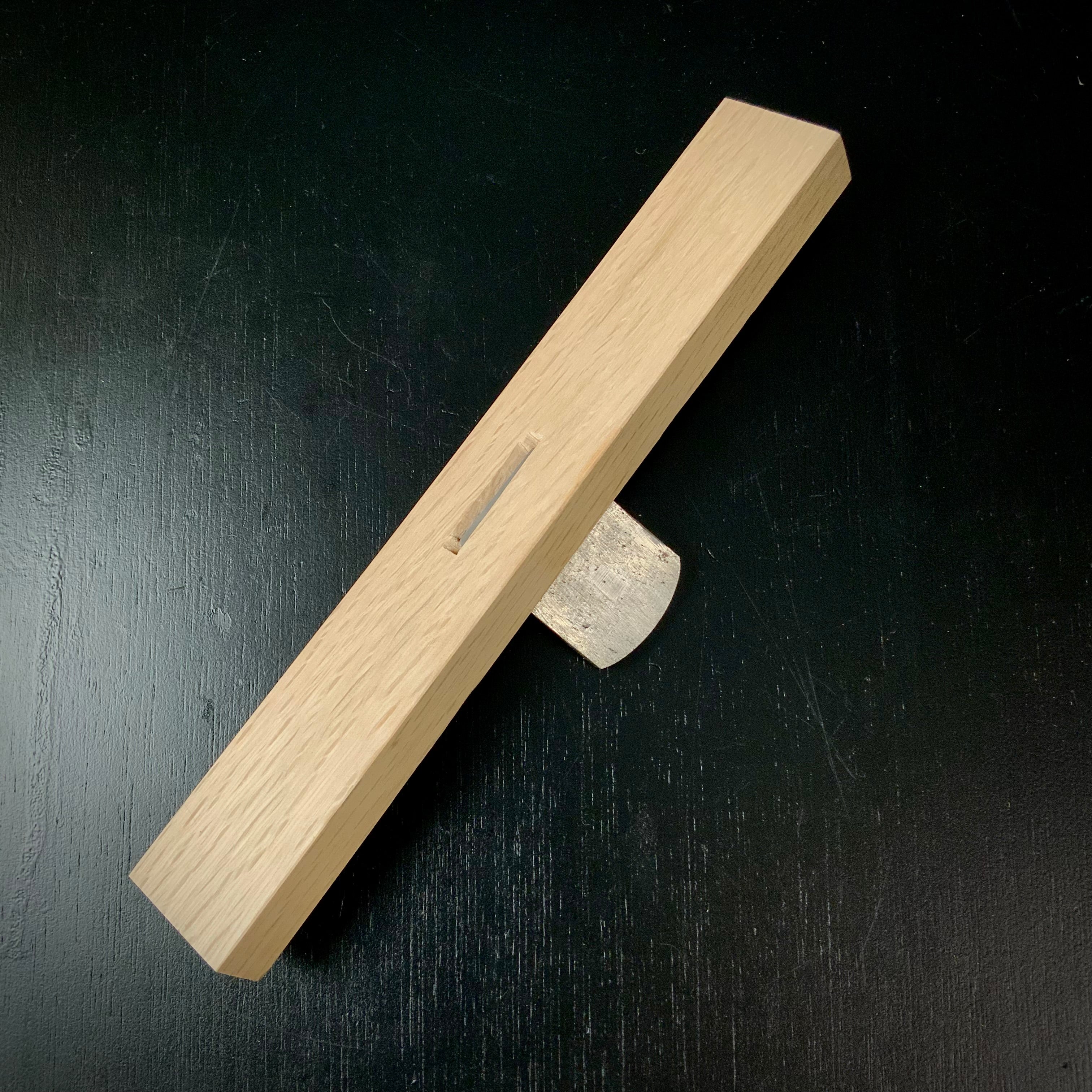 Enjyu Spokeshave Plane (Nankin Kanna) With white Steel 延寿 南京鉋 和鉄白紙鋼 36mm