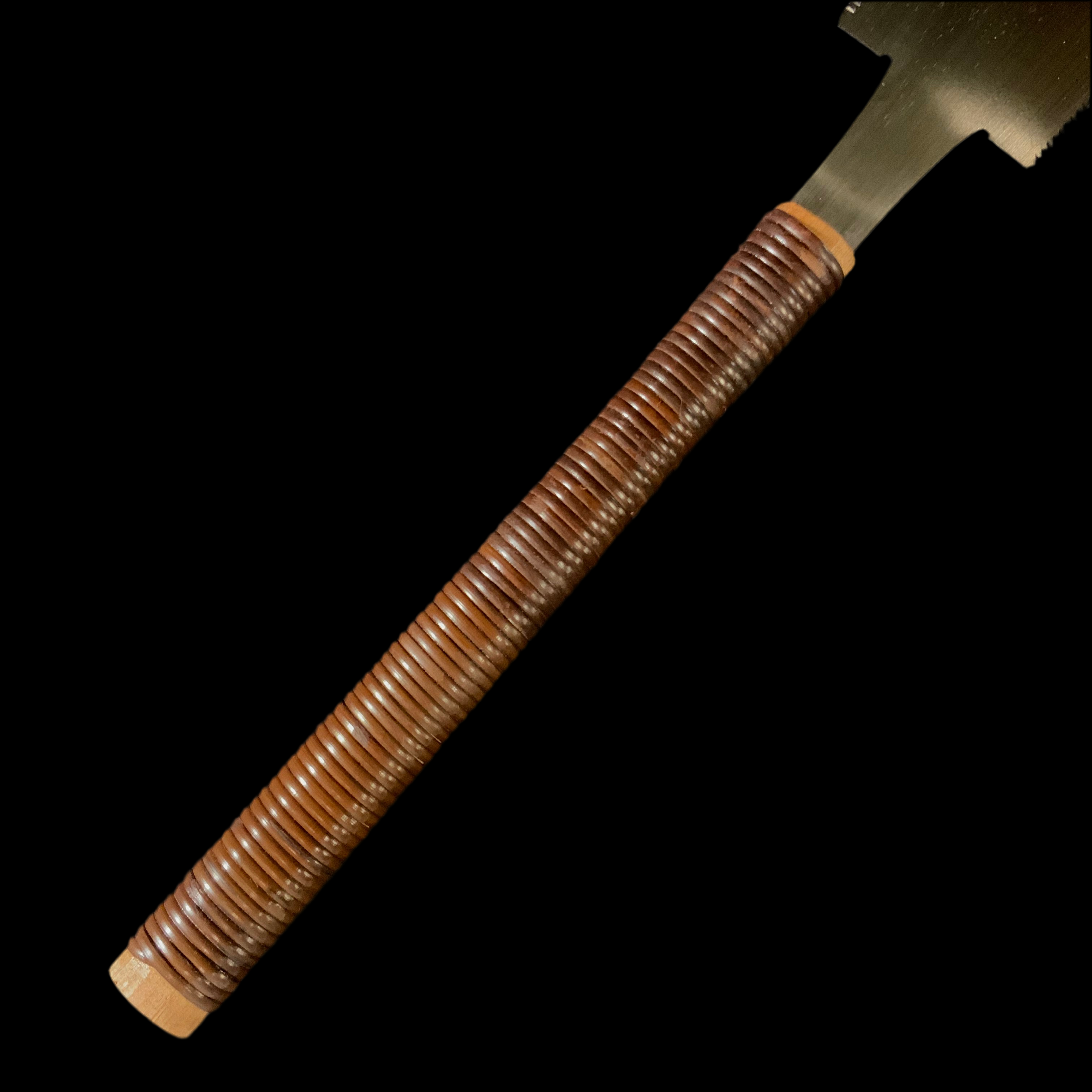 #222 Nagakatsu Double Edge Saw Eddy Type Handles set by Kurashige For Softwood 長勝鋸 渦巻き柄 両刃鋸 針葉材用 240mm